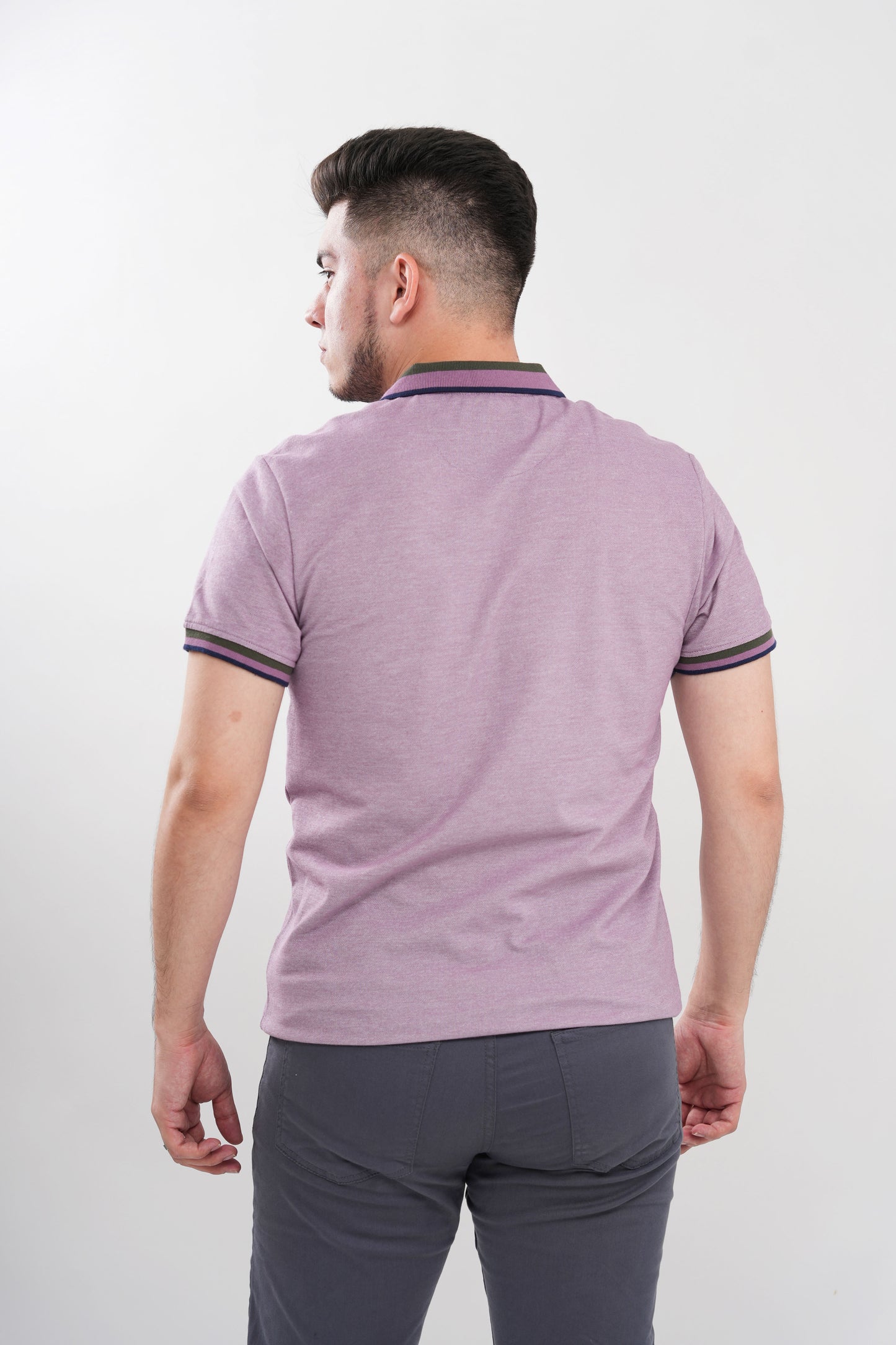 TB Polo - 1 50% Algodón 50% Polyester - Violeta
