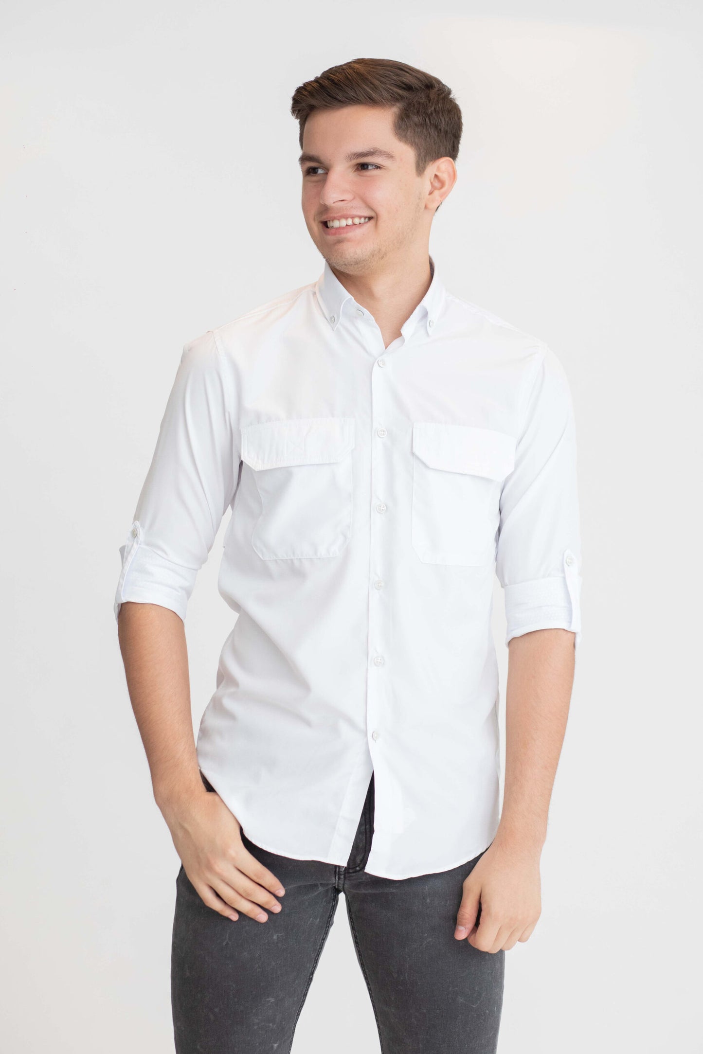 Camisa Solida El Pescador