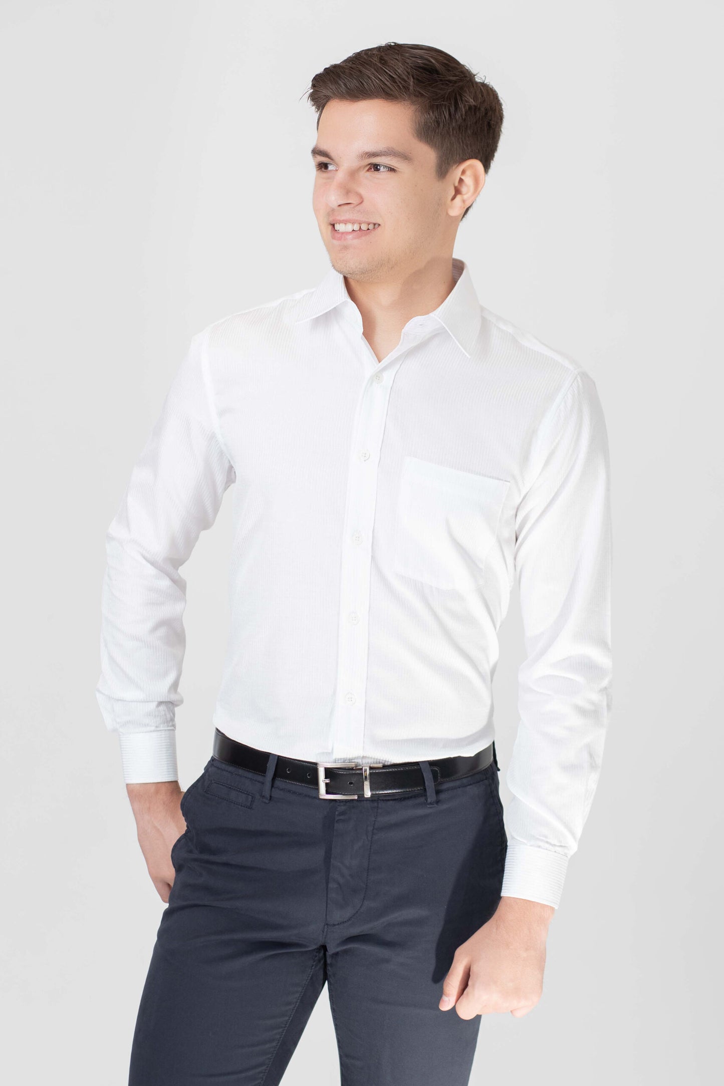 Camisa Sateen Stripe