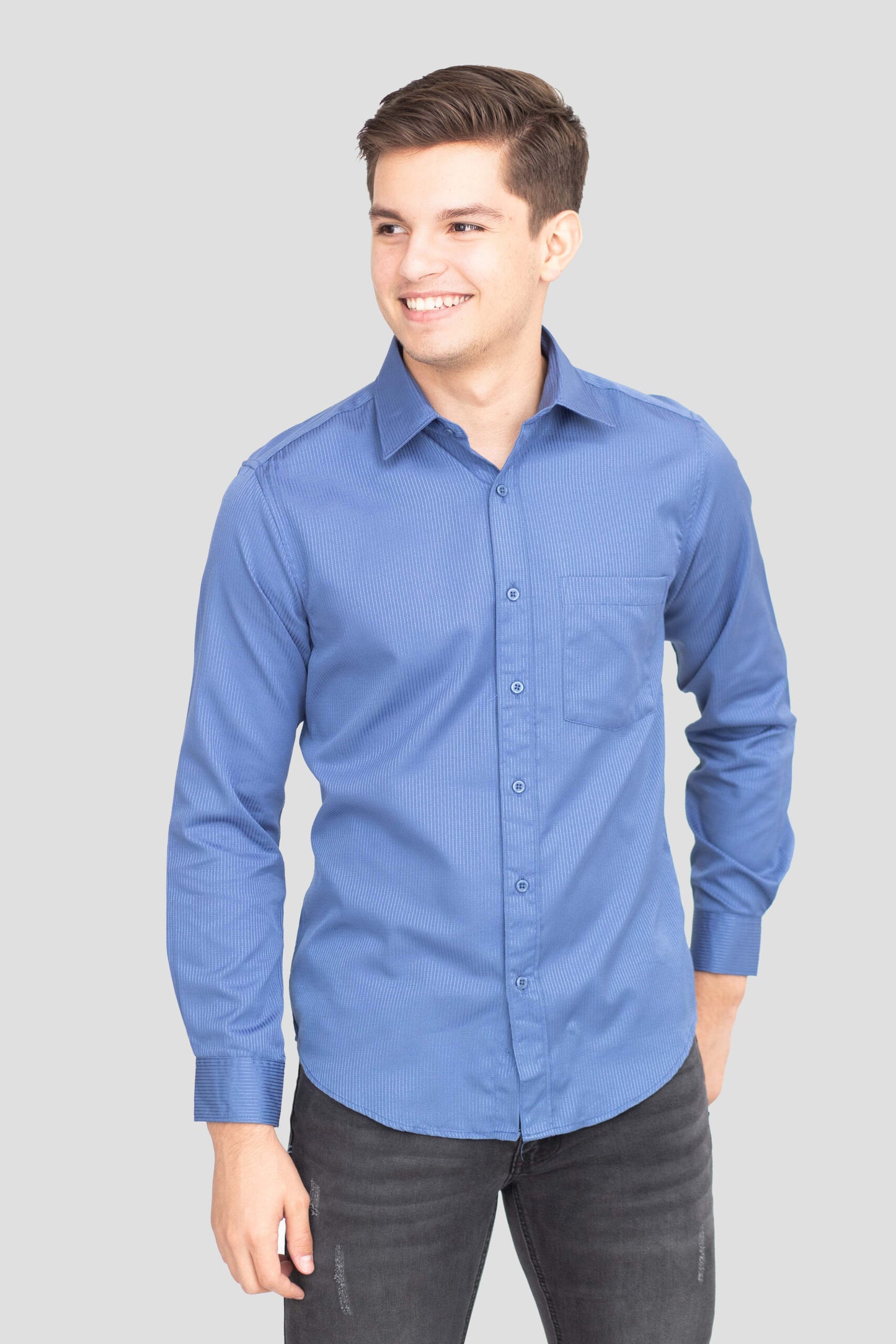 Camisa Sateen Stripe