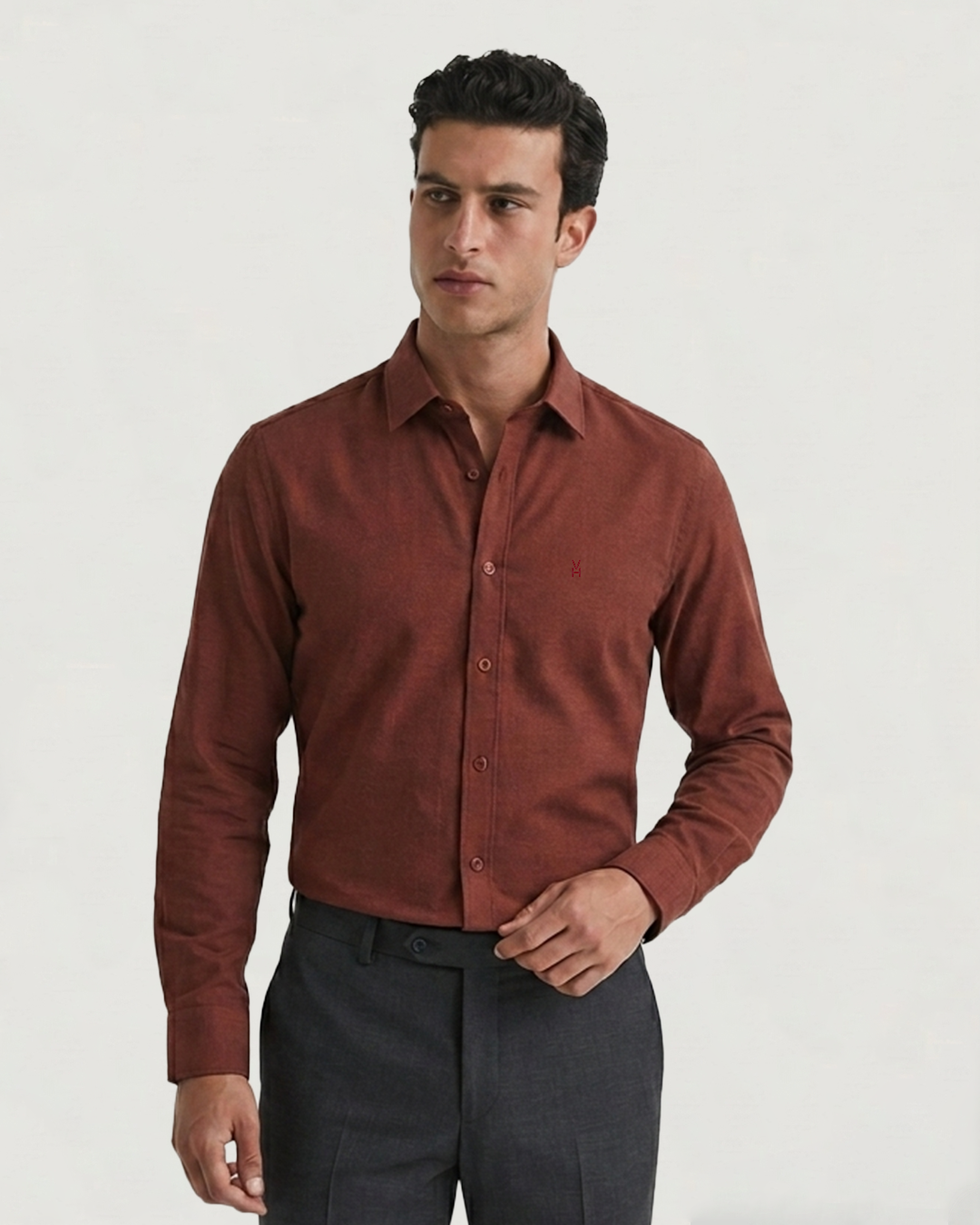 CAMISA ML OXFORD DRESS