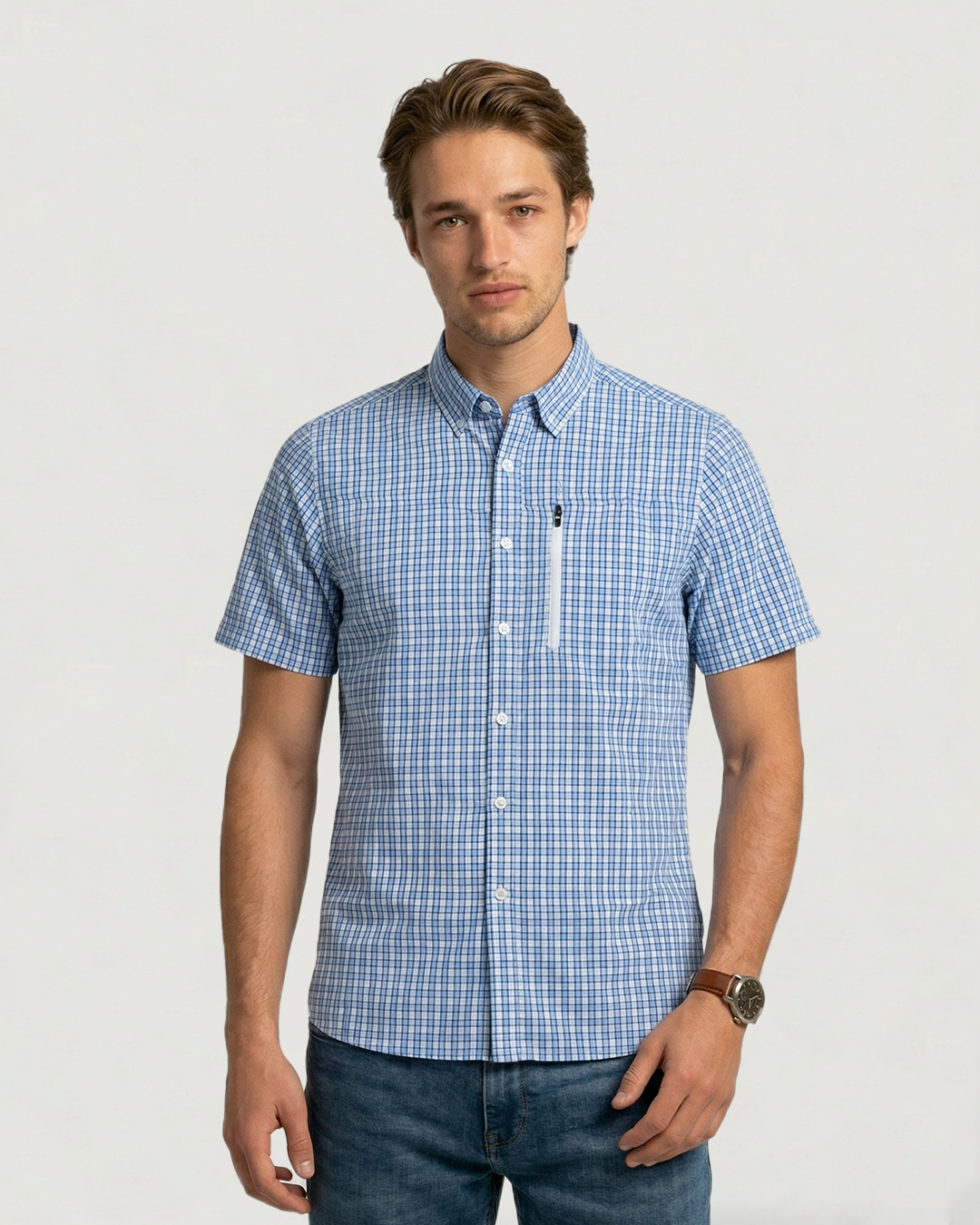 CAMISA MC ESTILO VAN HEUSEN AIR PRINT