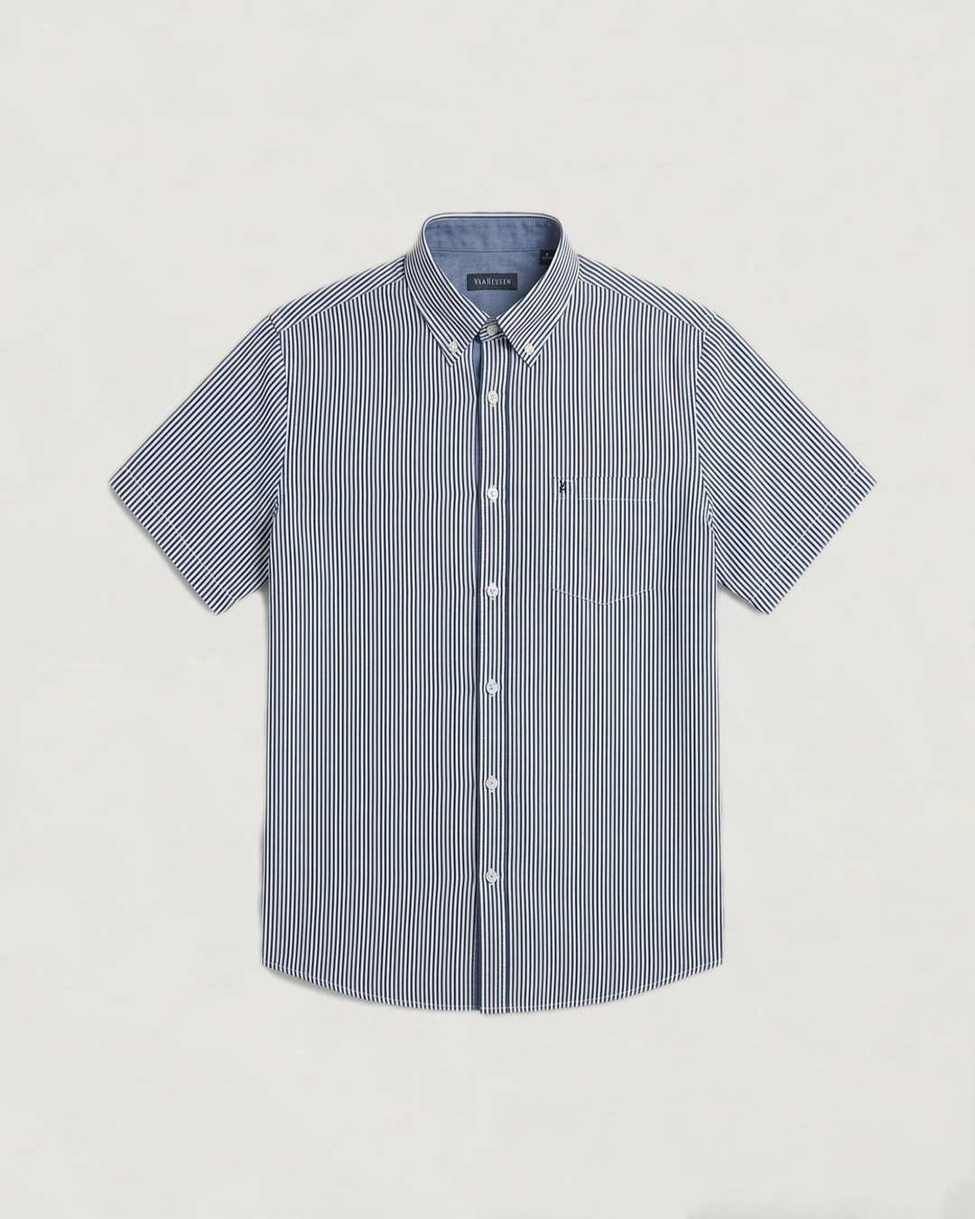 CAMISA NOS BASIC BL MC RAYAS