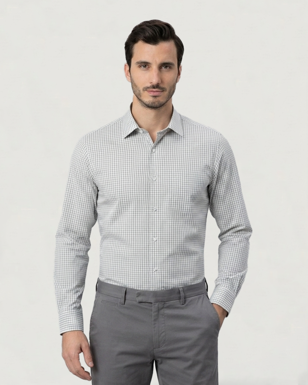 CAMISA ML PREMIUM SOLIDA SUPER FINE