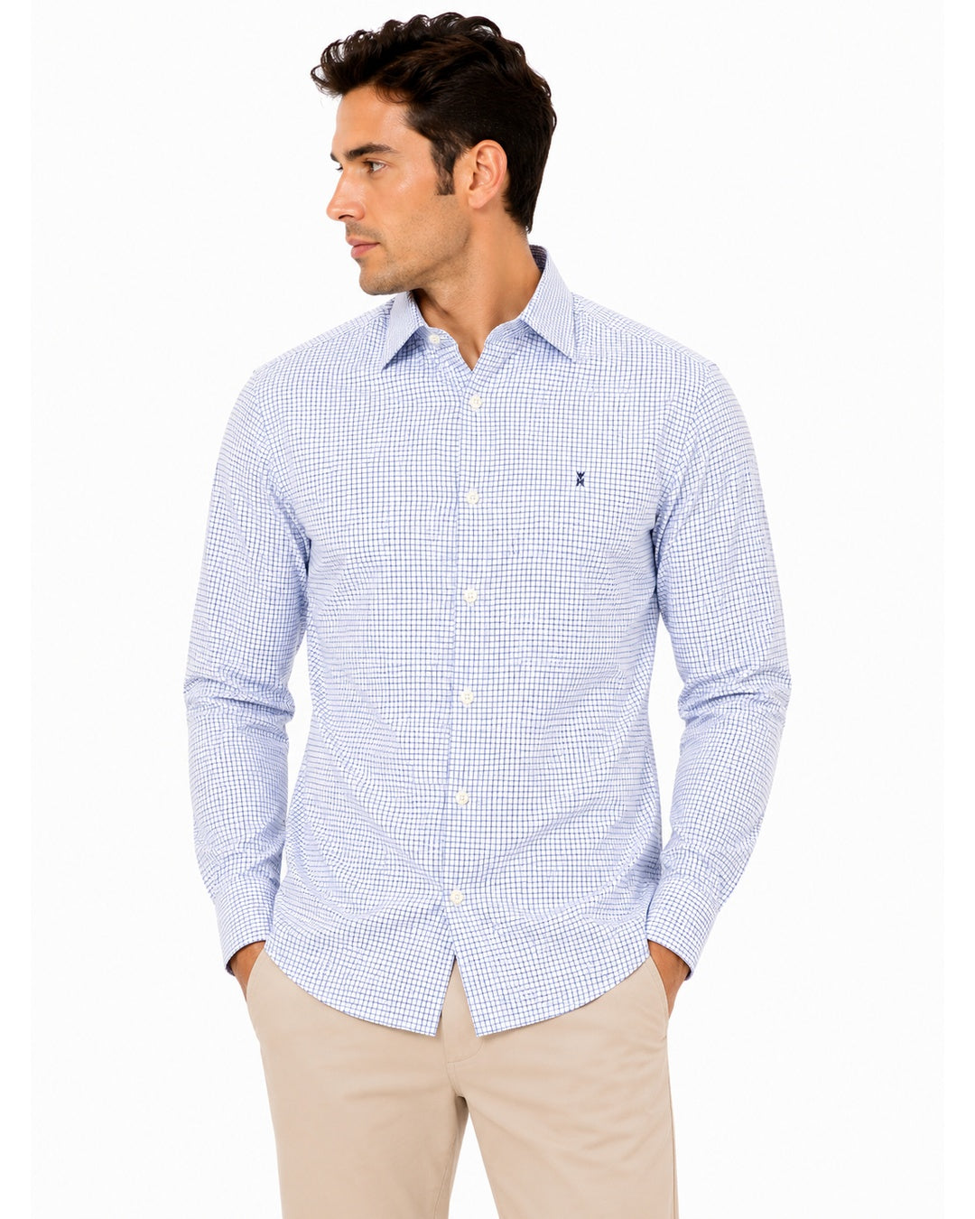 CAMISA ML 4 WAY STRECH PRINT