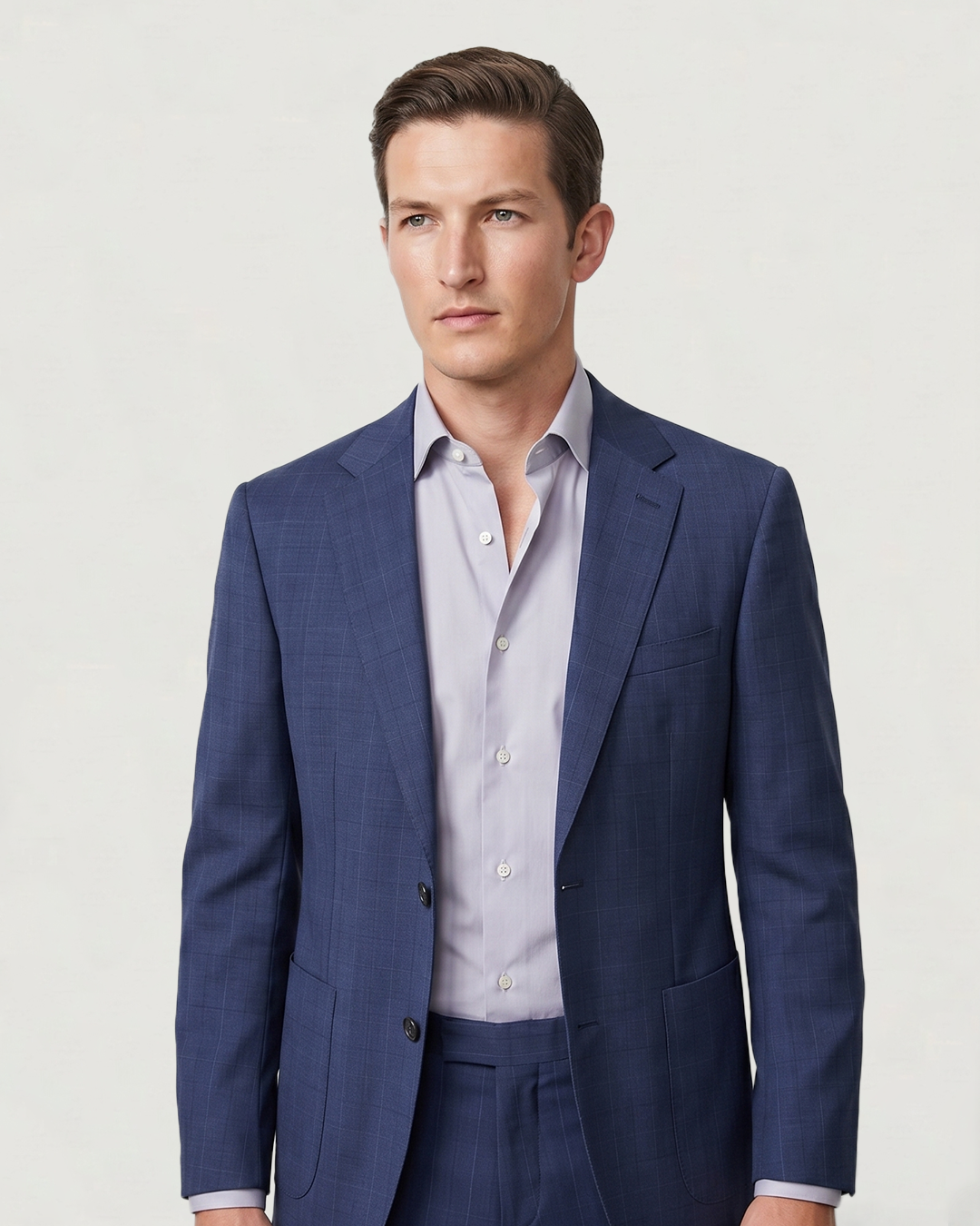 TRAJE TR MODA CUADROS