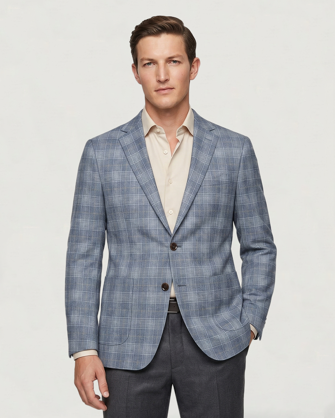 BLAZER DRESS CUADRICULADO