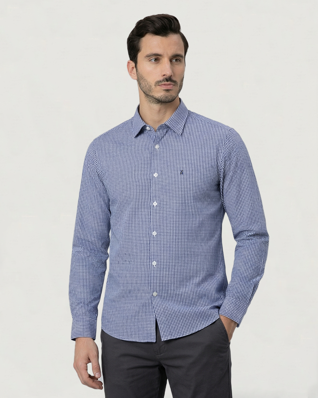 CAMISA MODA BL ML RAYAS