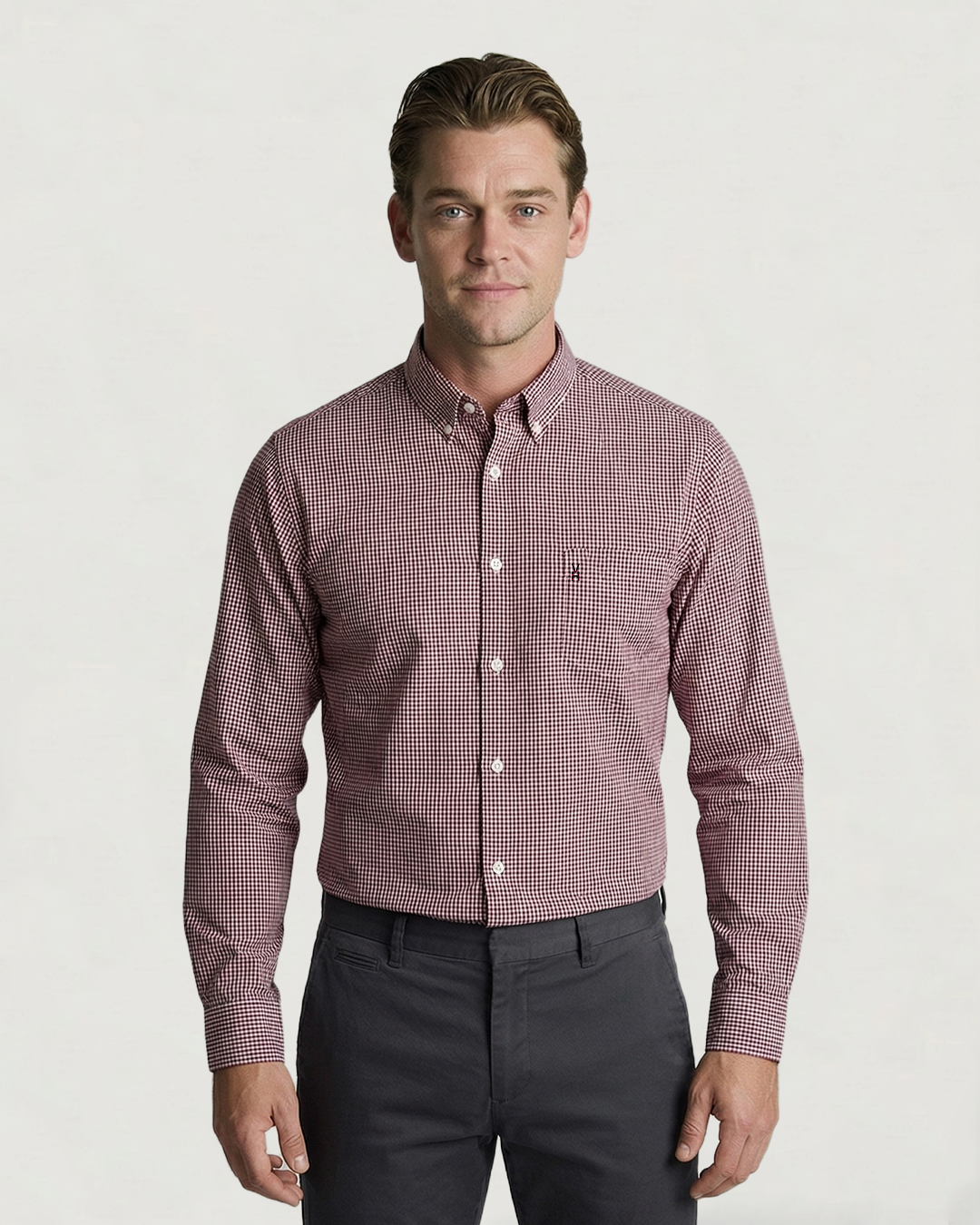 CAMISA ML PREMIUM SPORT CASUAL CUADROS