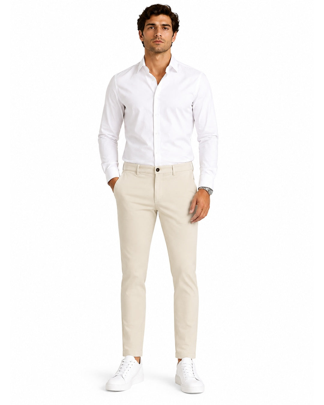 PANTALÓN CHINO FIT STRETCH AIR FORCE