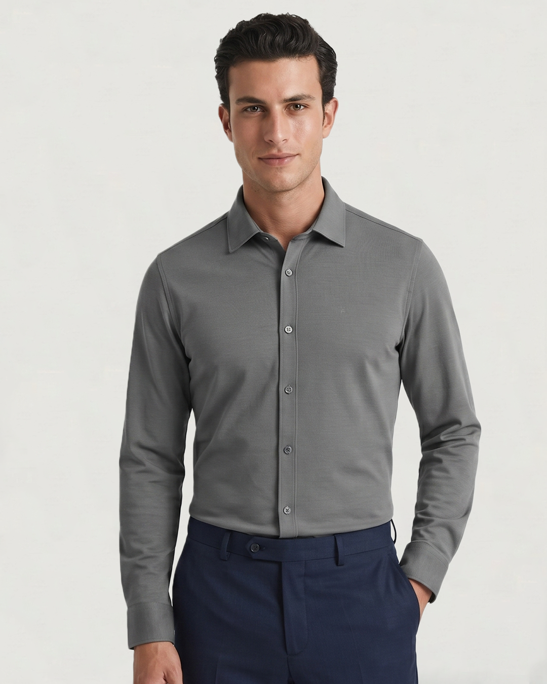 CAMISA ML OXFORD DRESS