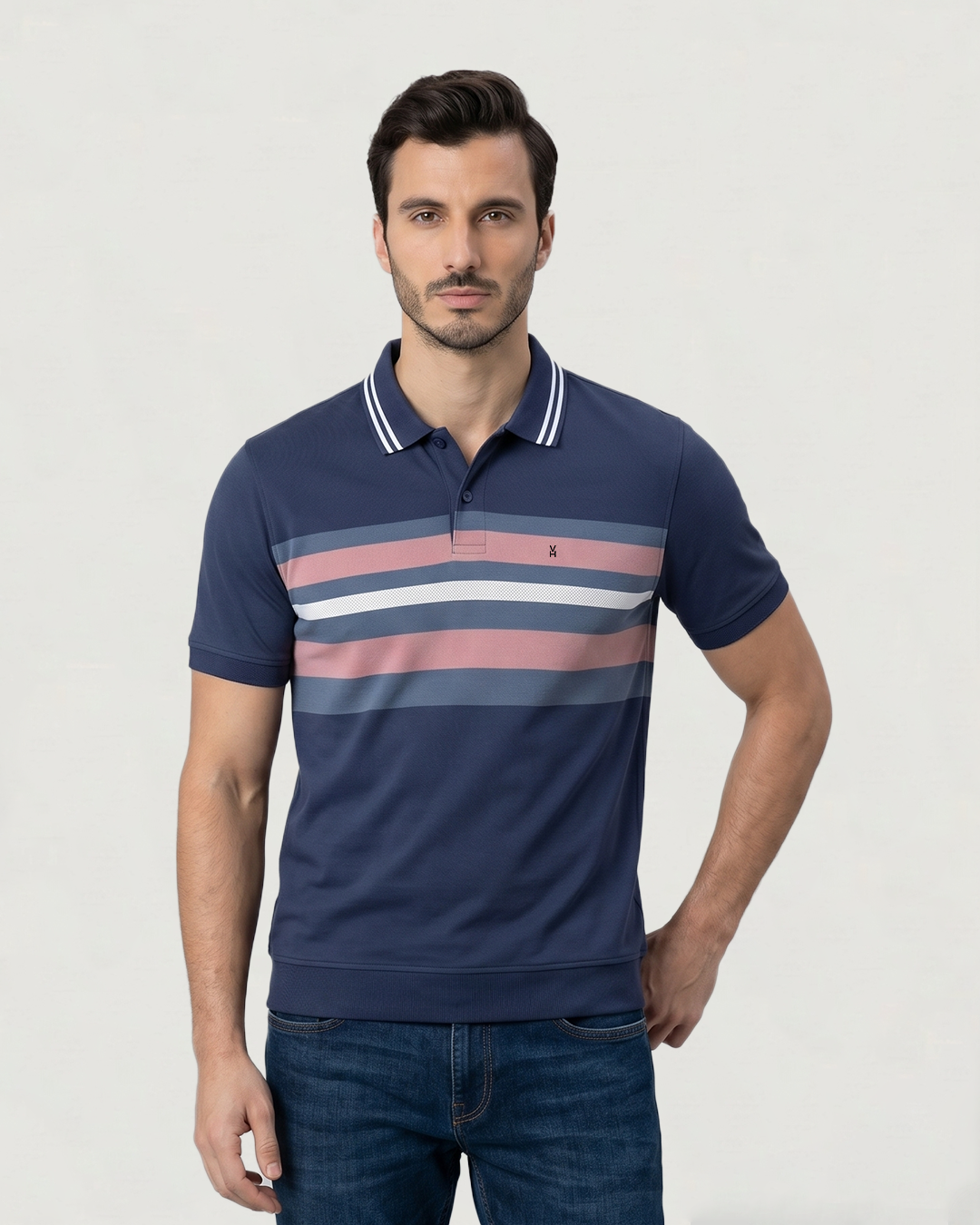 POLO MODA FRANJA HORIZ