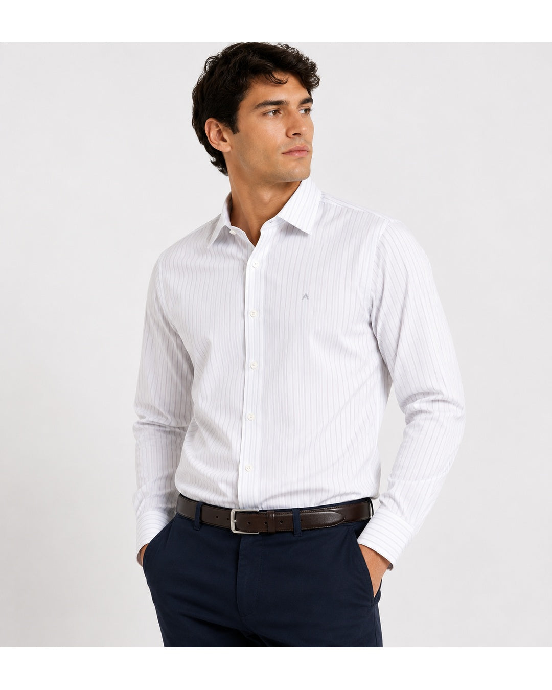 CAMISA MODA BL ML CUADROS