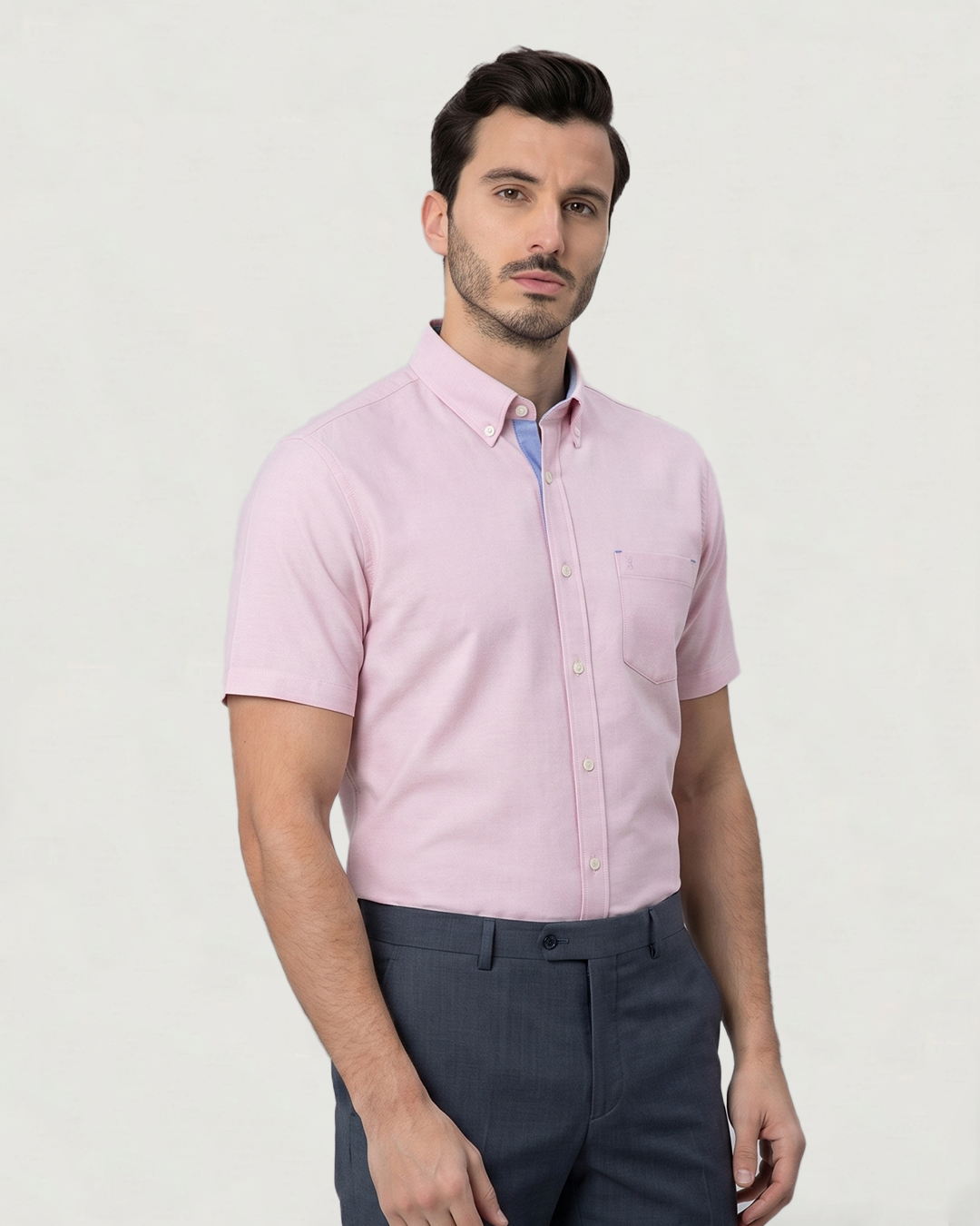 CAMISA MC OXFORD DRESS