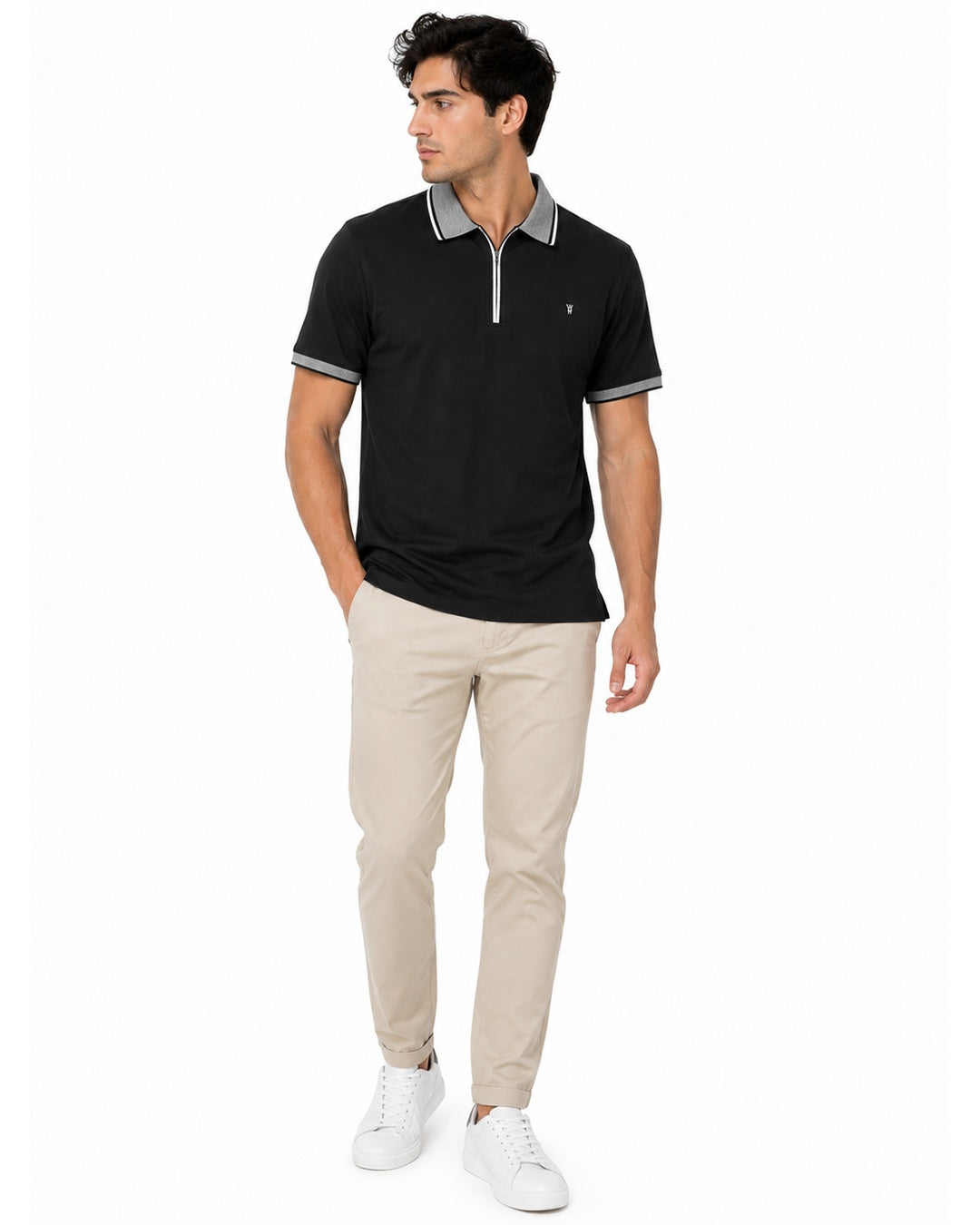 POLO PREMIUM MODA ZIPPER