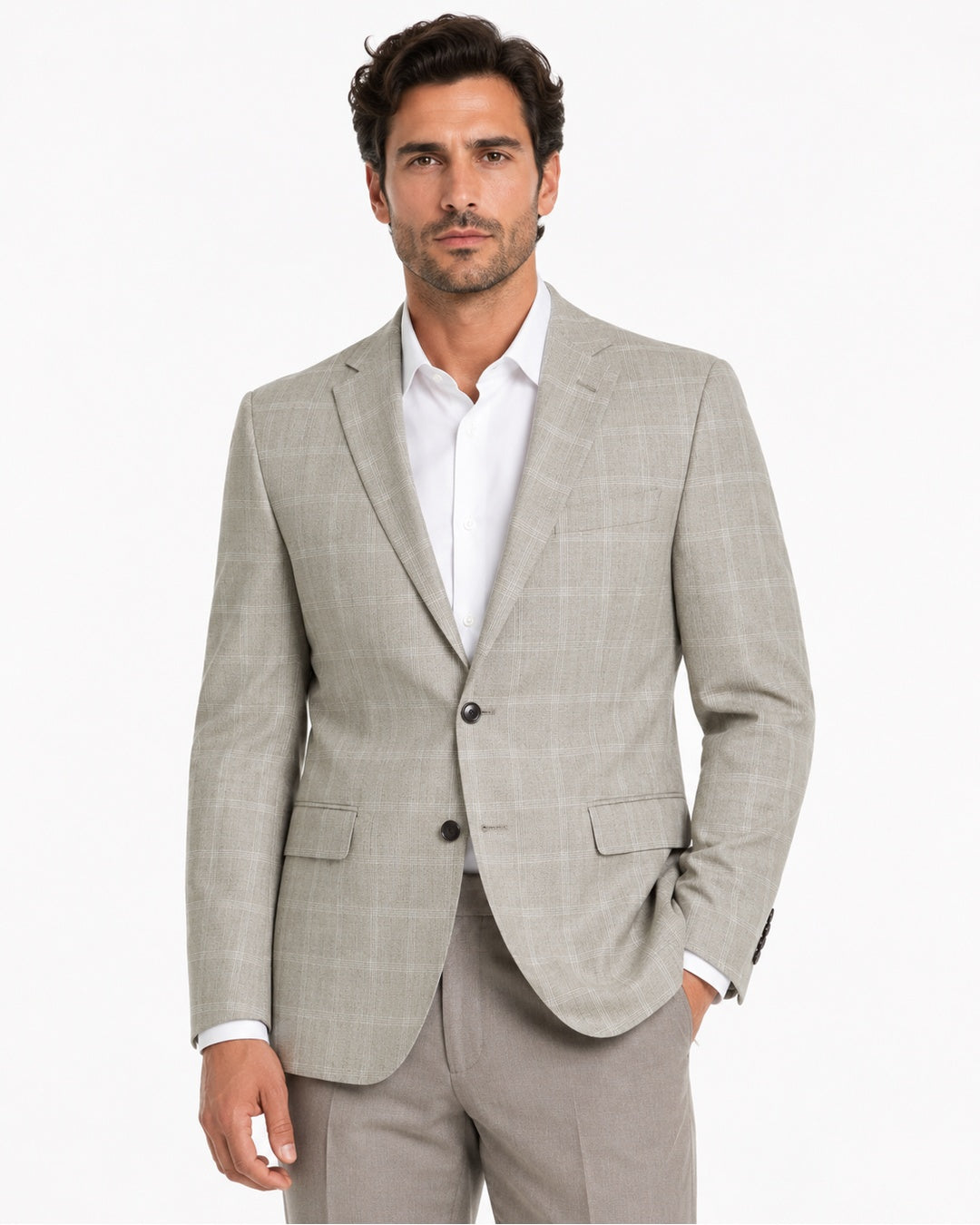 BLAZER DRESS CUADRICULADO