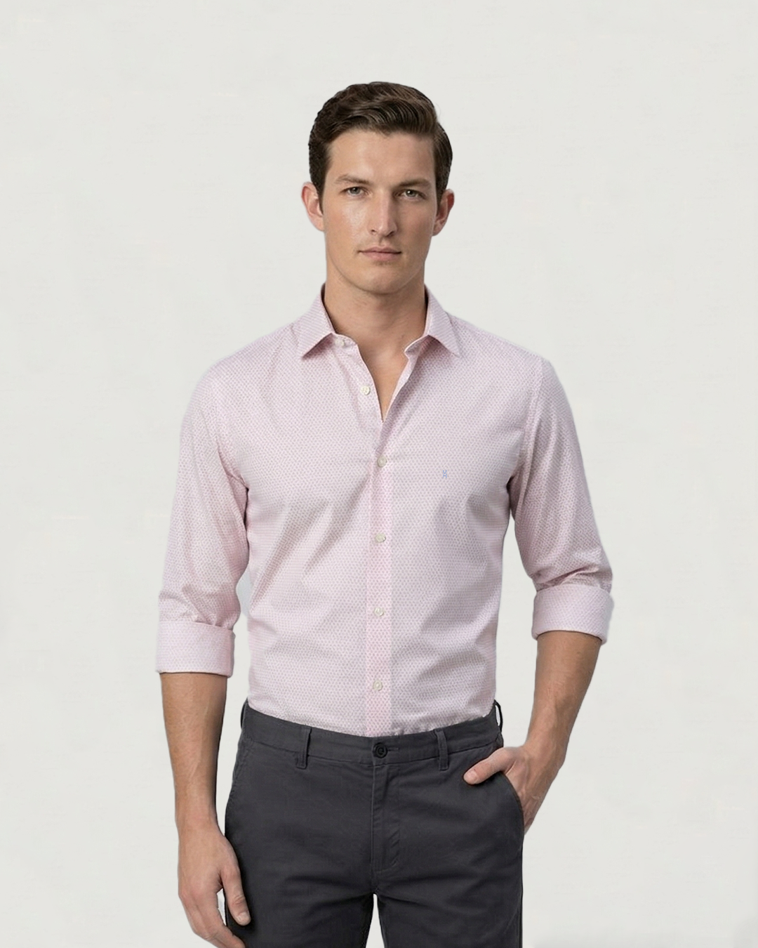 CAMISA ML 4 WAY STRECH PRINT