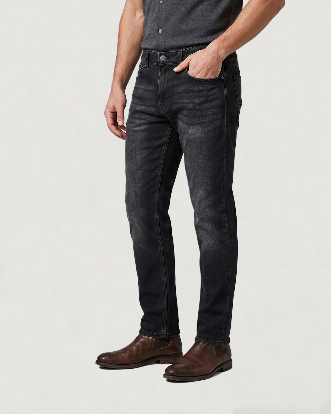 PANTALON DENIM DE HOMBRE MODA