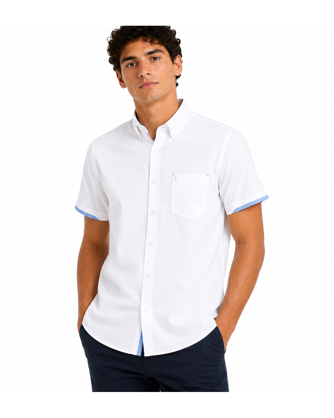 CAMISA MC OXFORD CASUAL