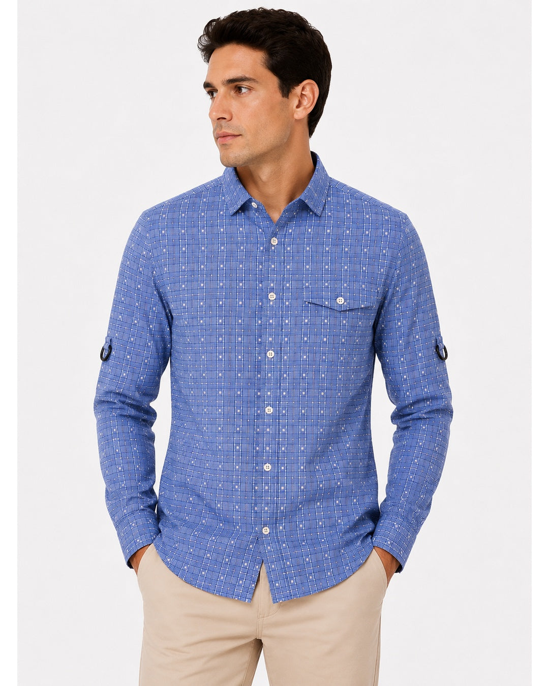 CAMISA ML ESTILO VAN HEUSEN AIR PRINT