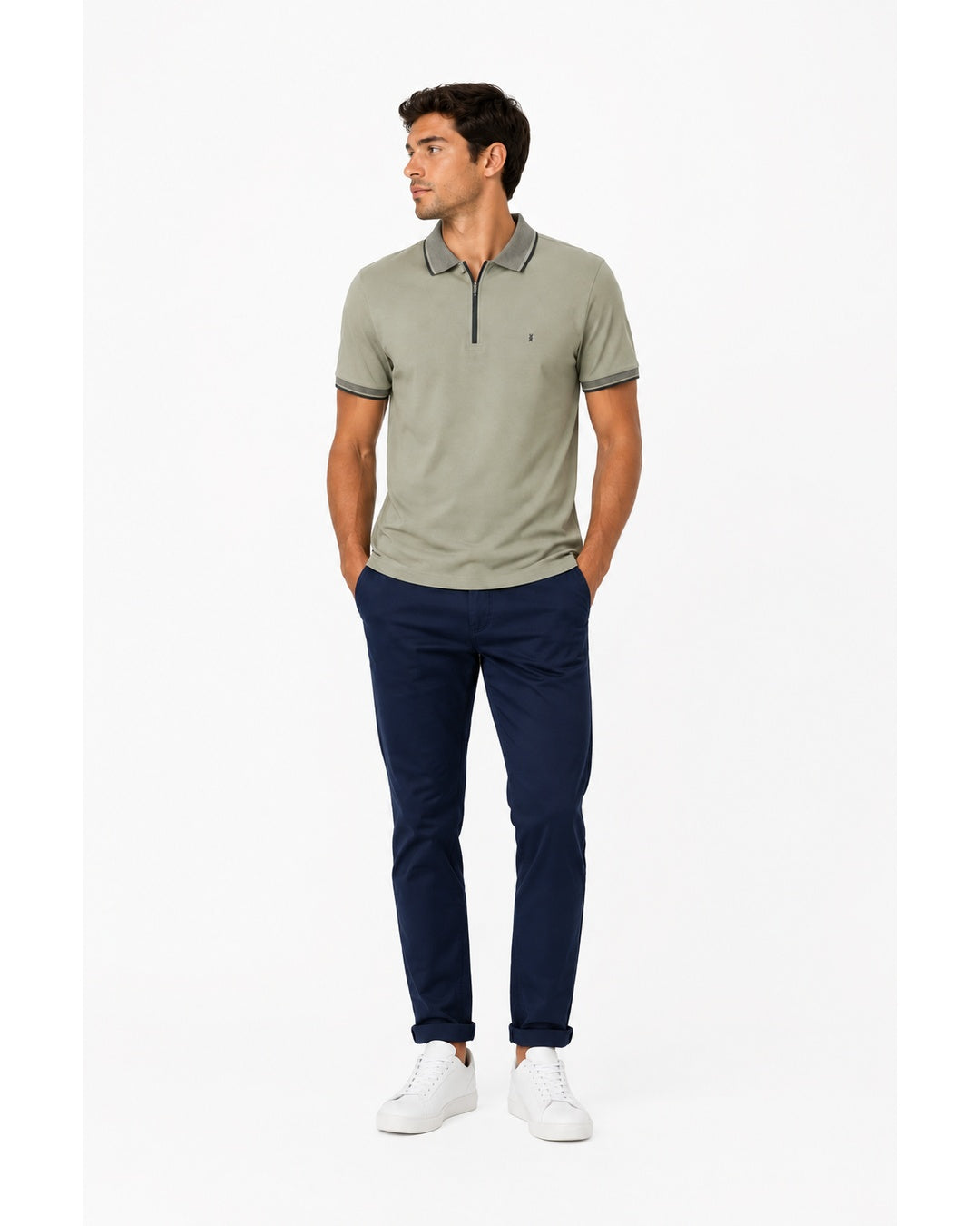 POLO PREMIUM MODA ZIPPER