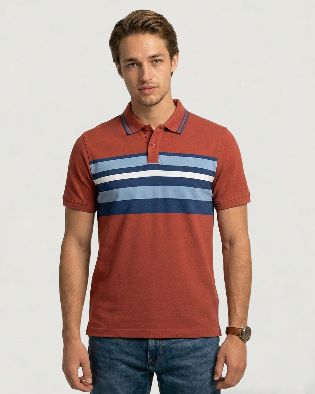 POLO MODA FRANJA HORIZ