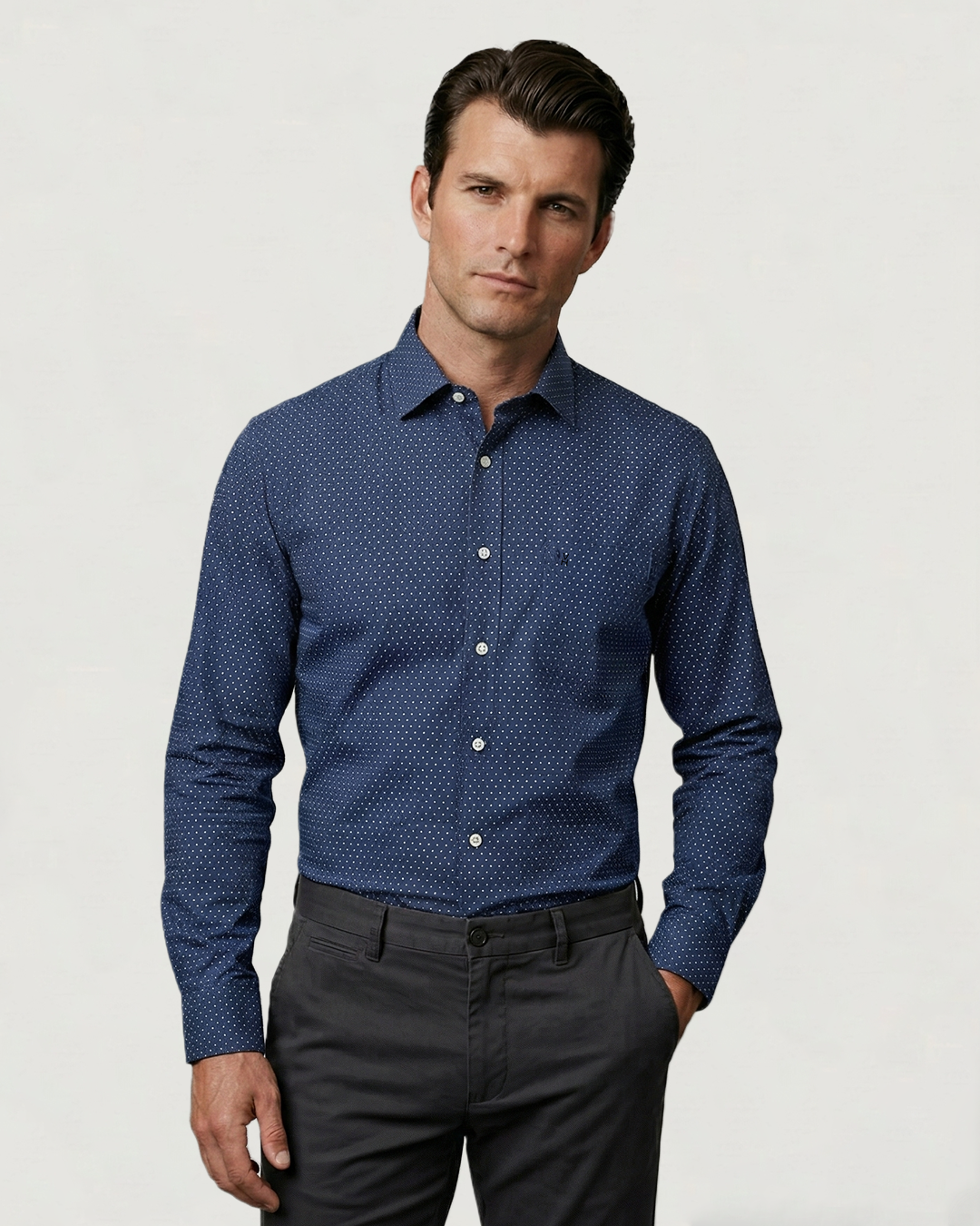 CAMISA ML 4 WAY STRECH PRINT