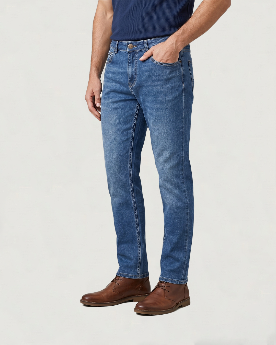 PANTALON DENIM DE HOMBRE MODA