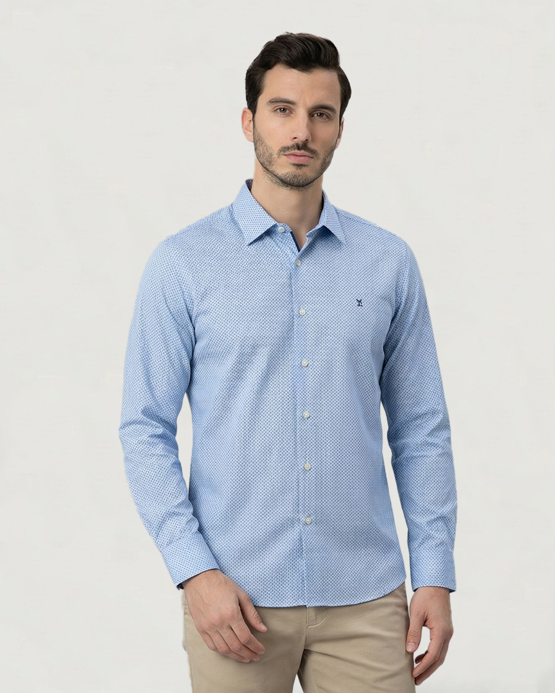 CAMISA ML 4 WAY STRECH PRINT