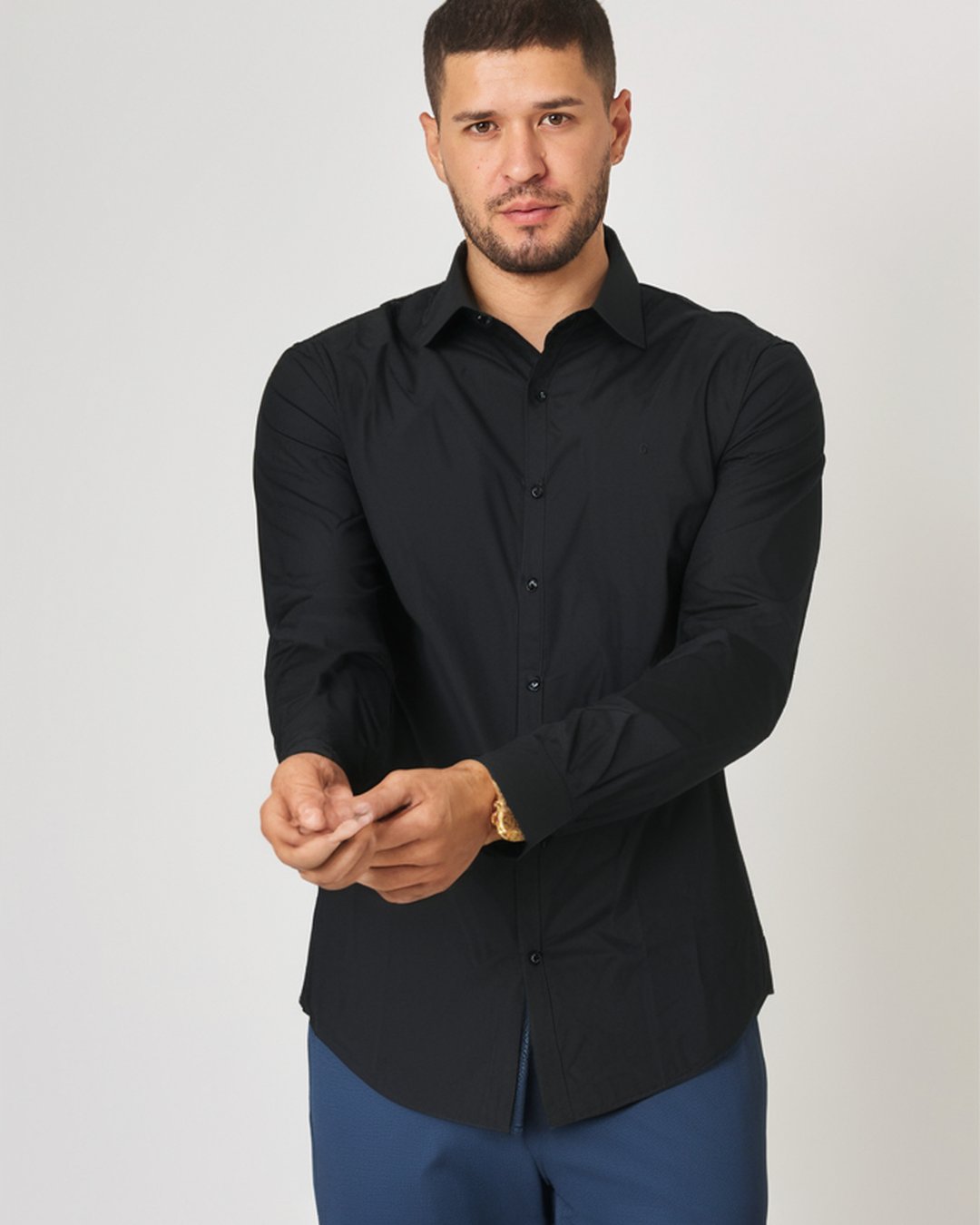 CAMISA ML OXFORD DRESS