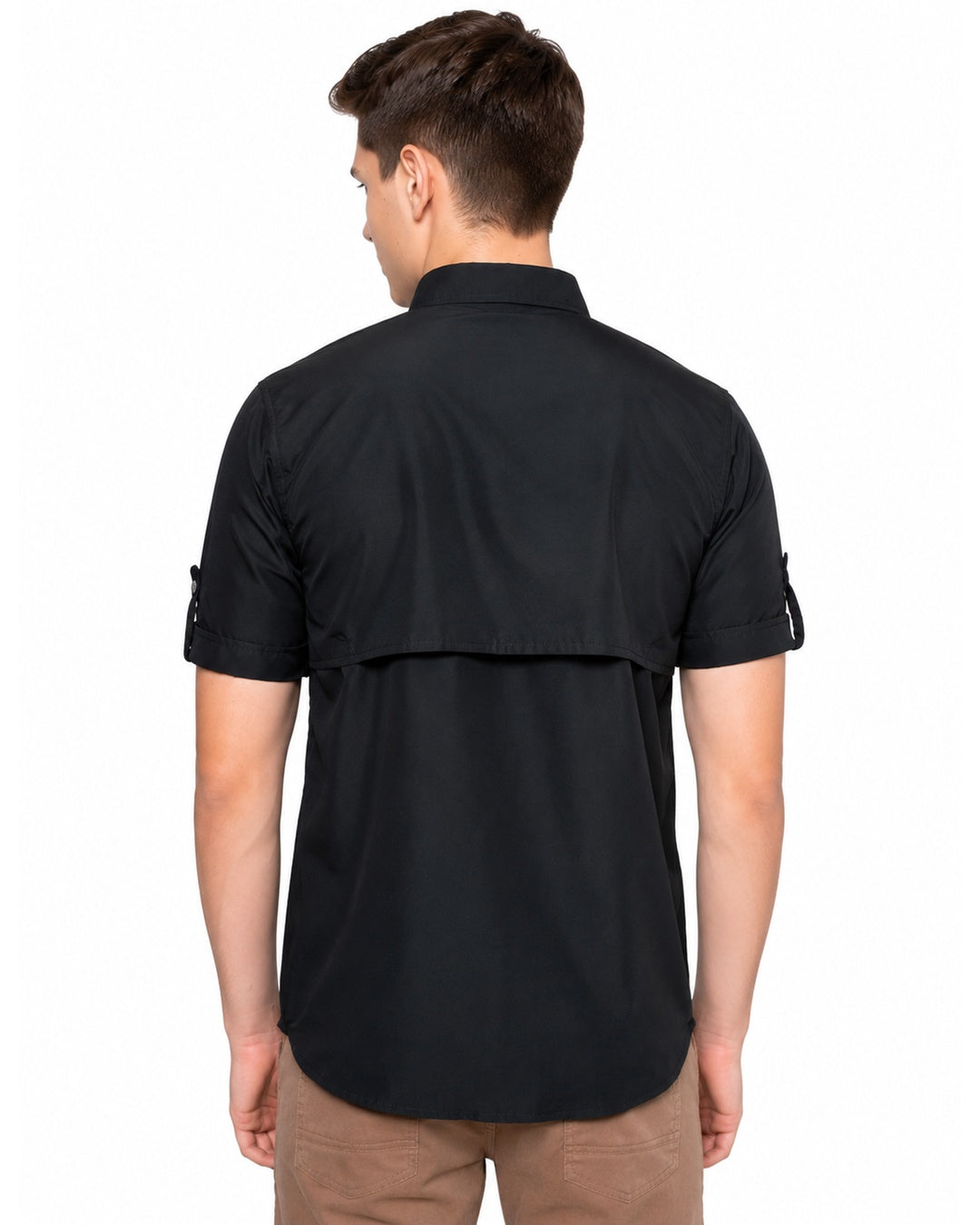 CAMISA MC ESTILO VAN HEUSEN AIR SOLIDA