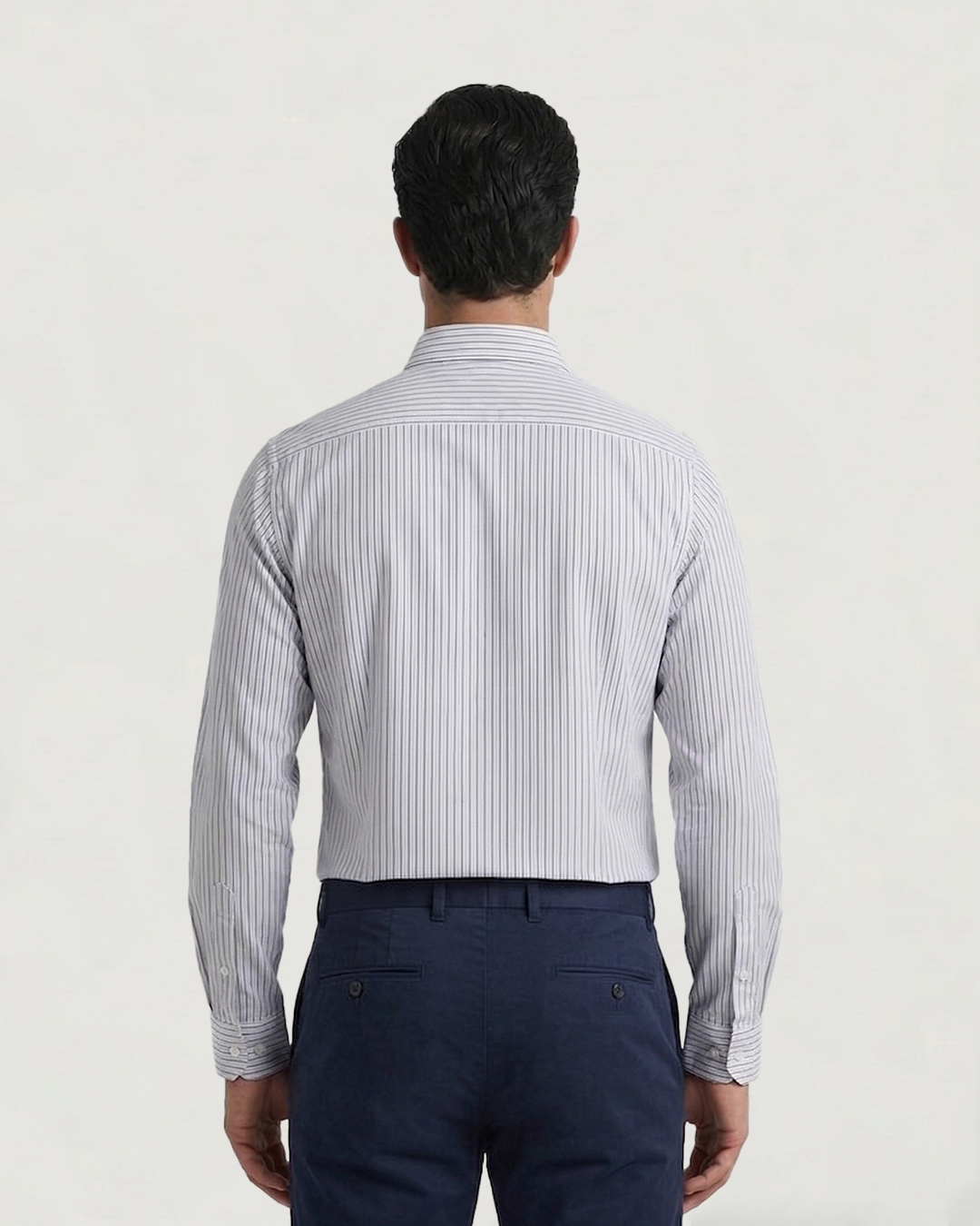 CAMISA MODA BL ML RAYAS