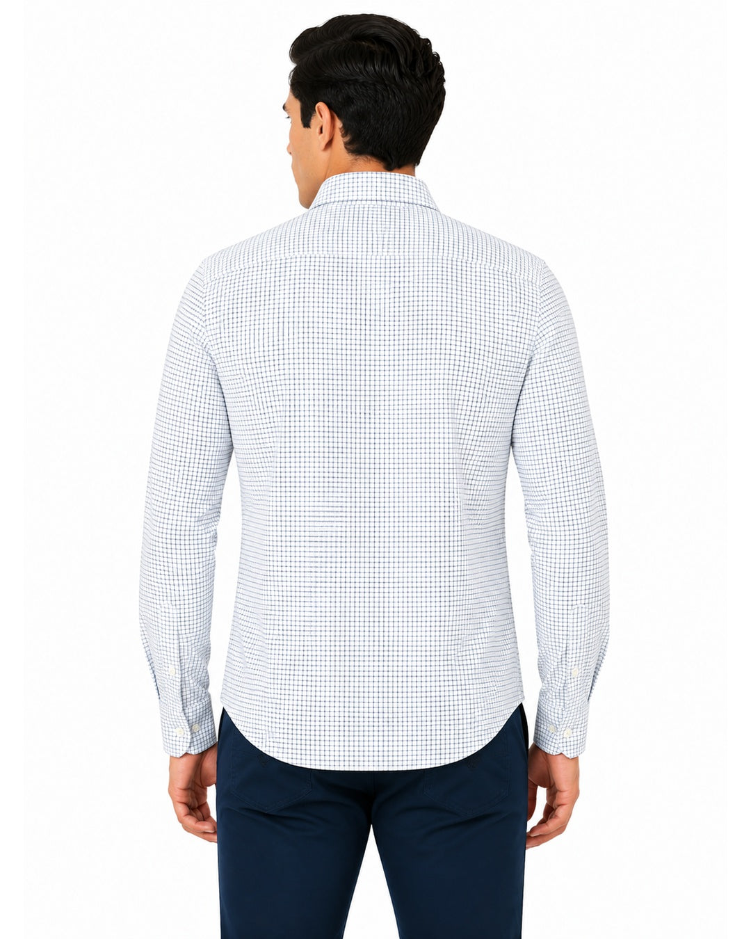 CAMISA ML 4 WAY STRECH CUADRO