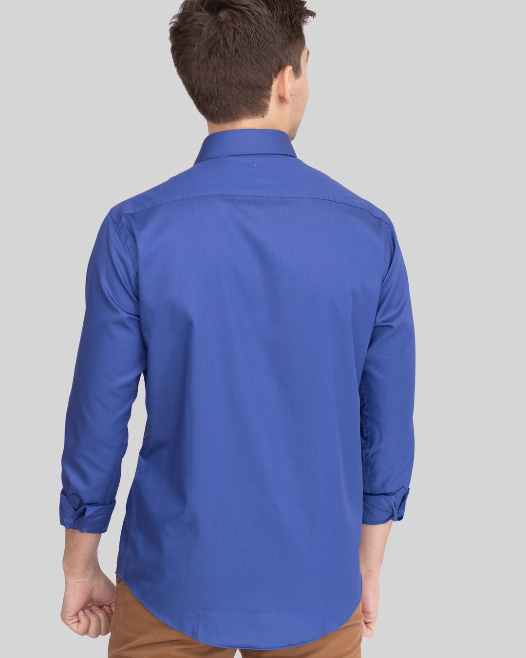 CAMISA ML BL SOLIDA WF