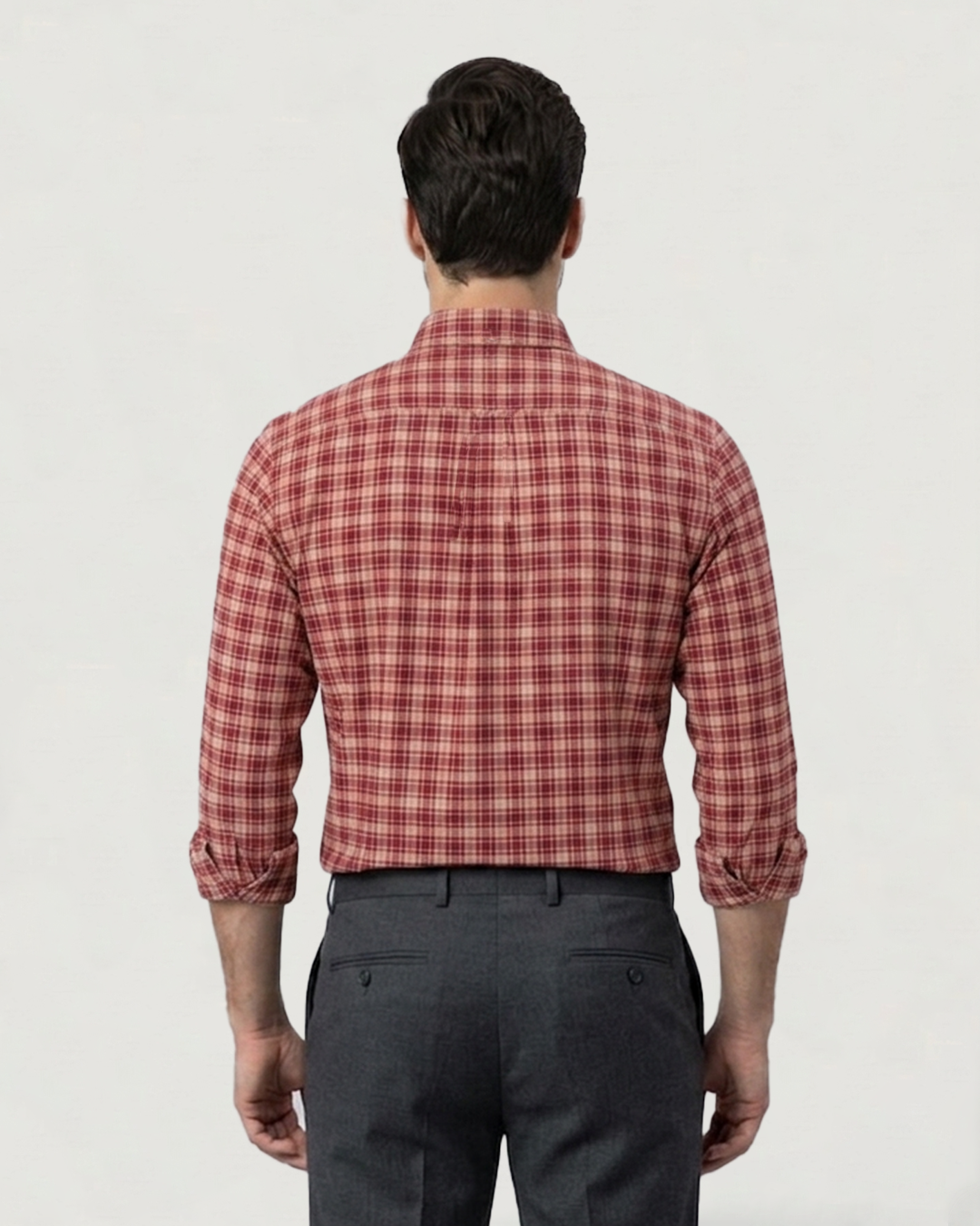 CAMISA MODA BL ML CUADROS