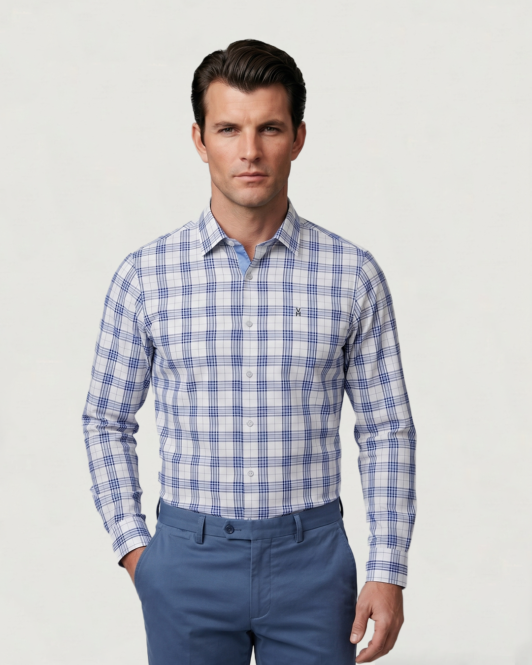 CAMISA MODA BL ML RAYAS