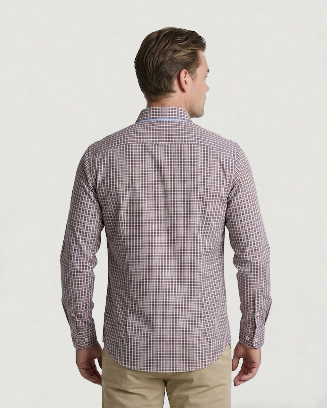 CAMISA MODA BL ML CUADROS