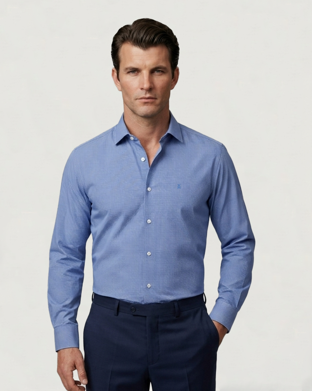 CAMISA ML PREMIUM DRESS RAYAS