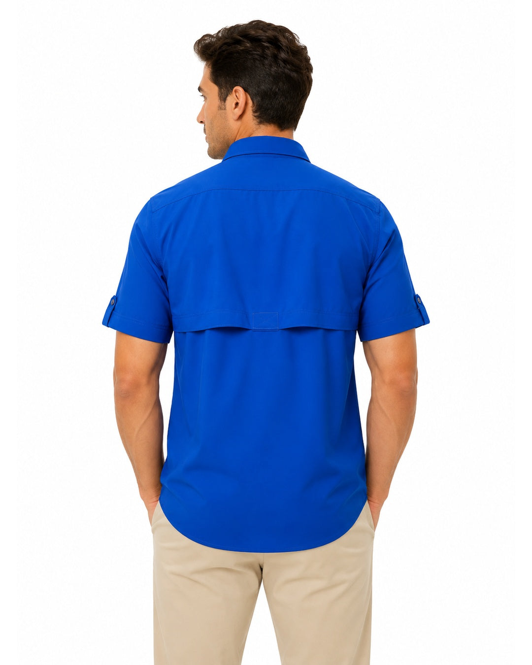 CAMISA MC ESTILO VAN HEUSEN AIR SOLIDA