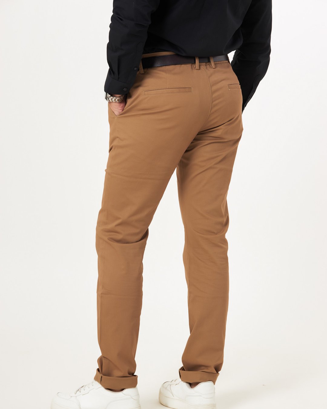 PANTALÓN CHINO  FIT STRETCH (SATIN)