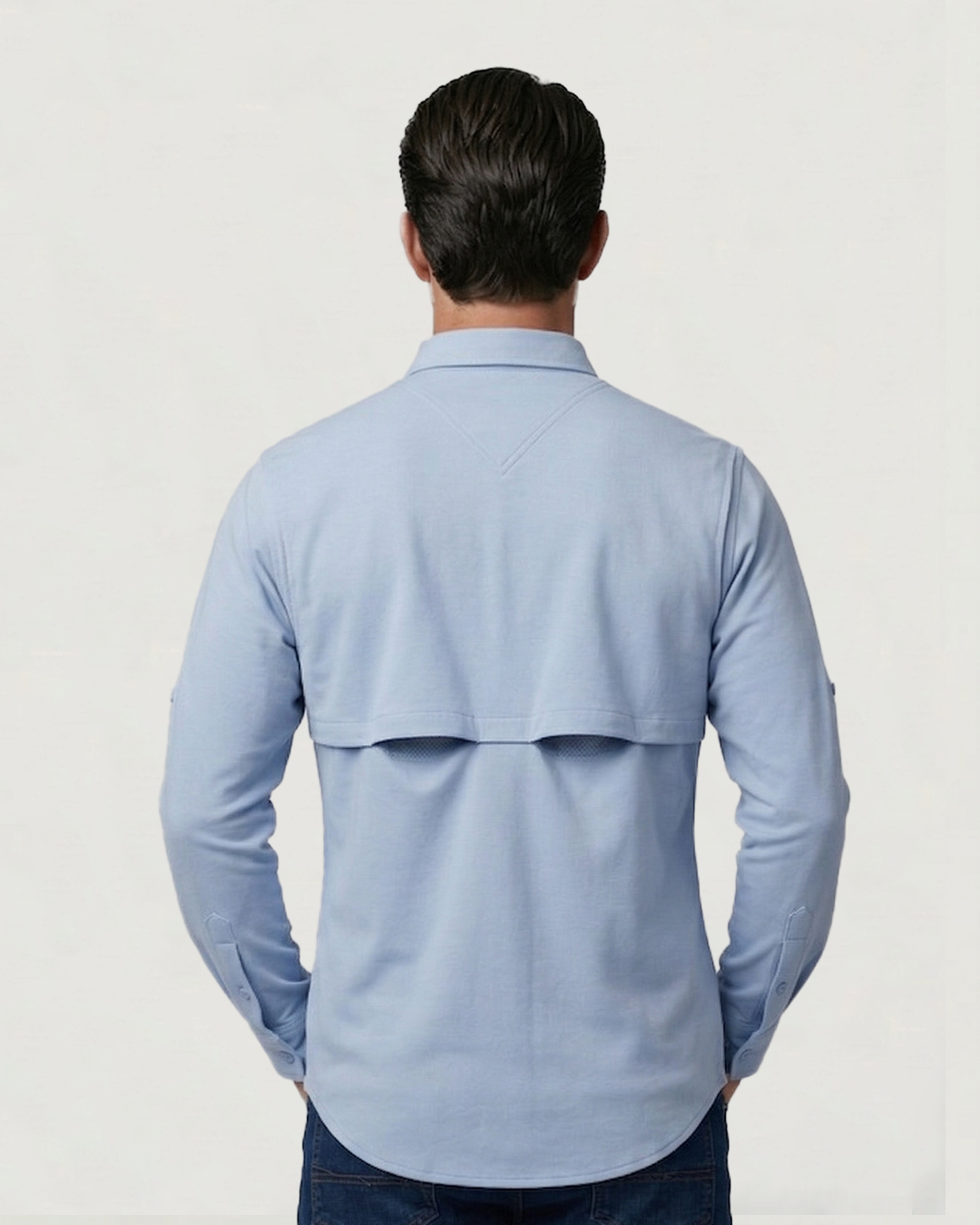 CAMISA ML ESTILO VAN HEUSEN AIR SOLIDA