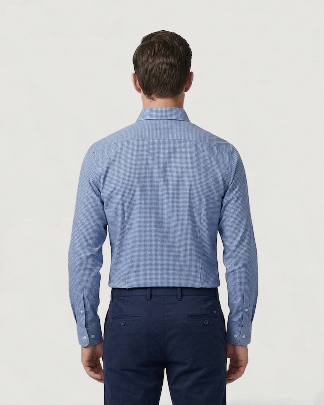 CAMISA ML 4 WAY STRECH PRINT ROMBO
