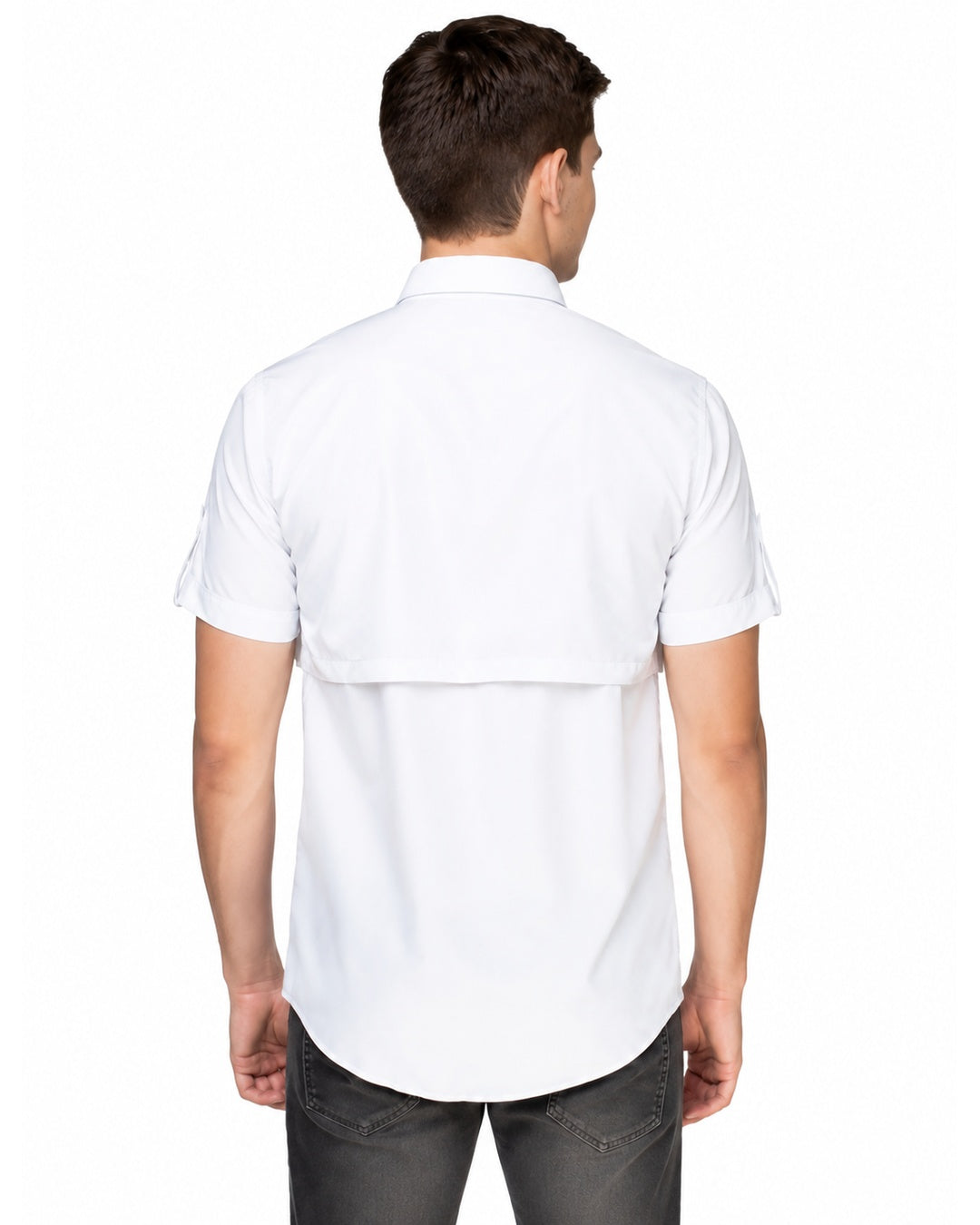 CAMISA MC ESTILO VAN HEUSEN AIR SOLIDA