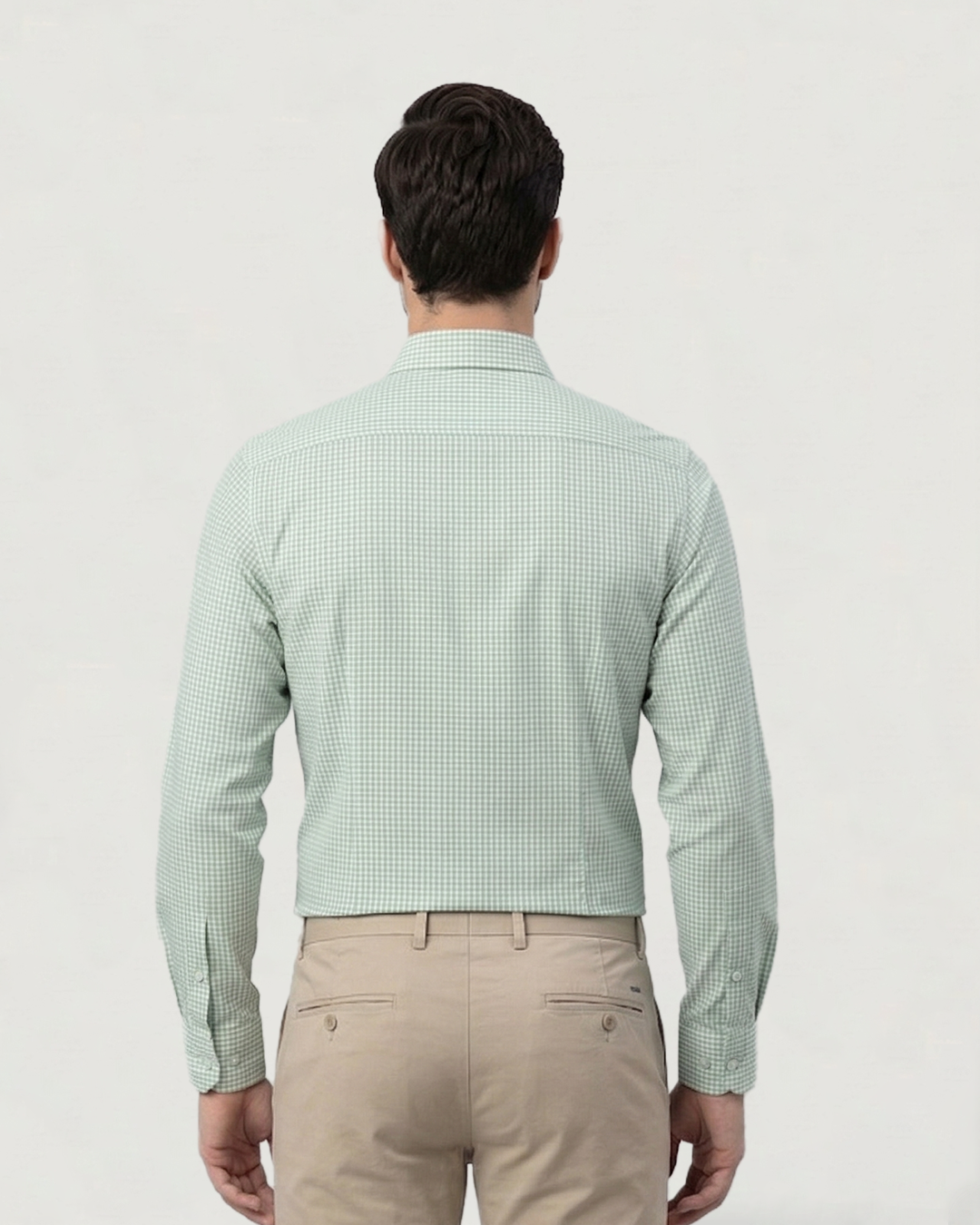 CAMISA ML 4 WAY STRECH CUADRO