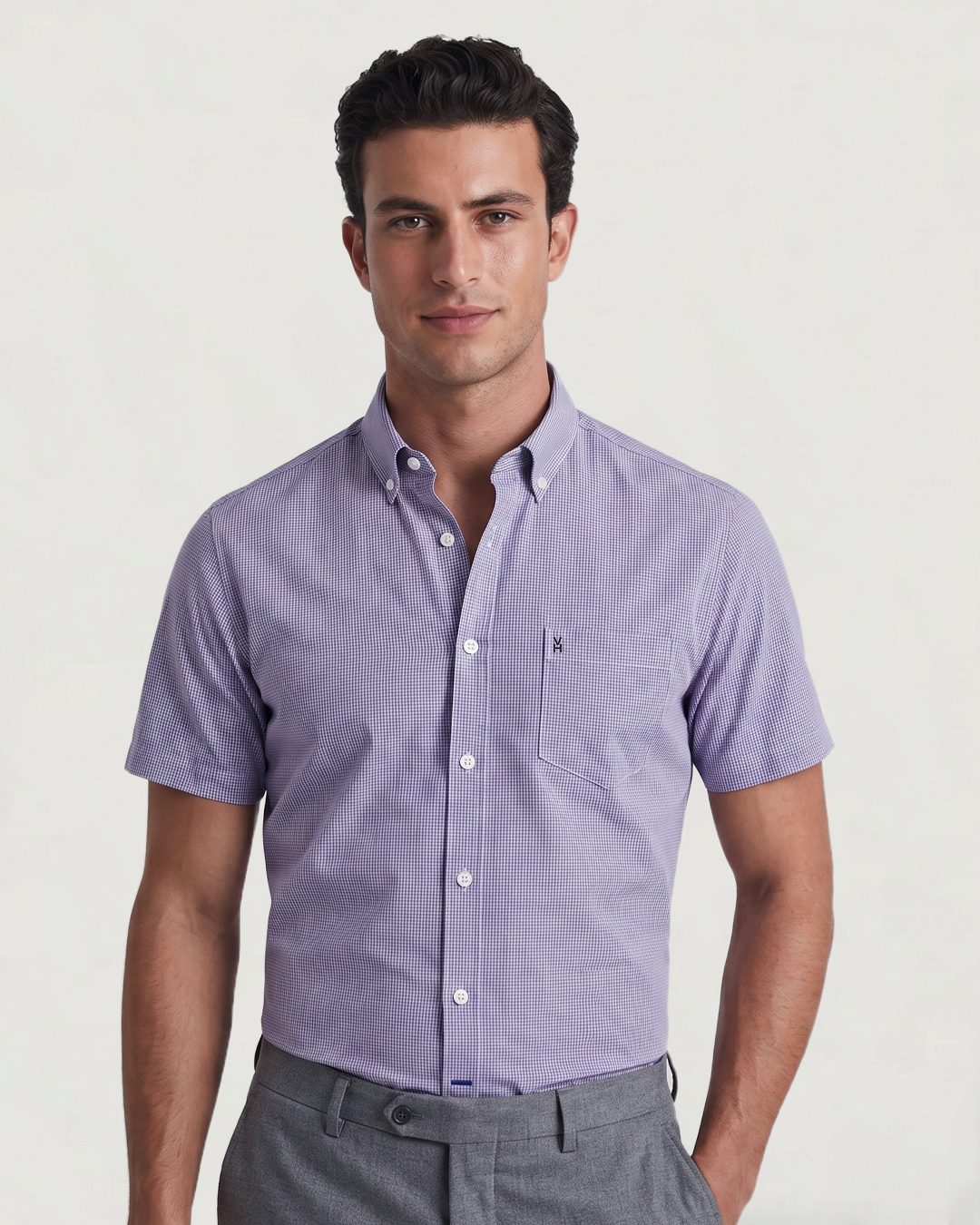CAMISA MODA BL MC ESTAMPADA