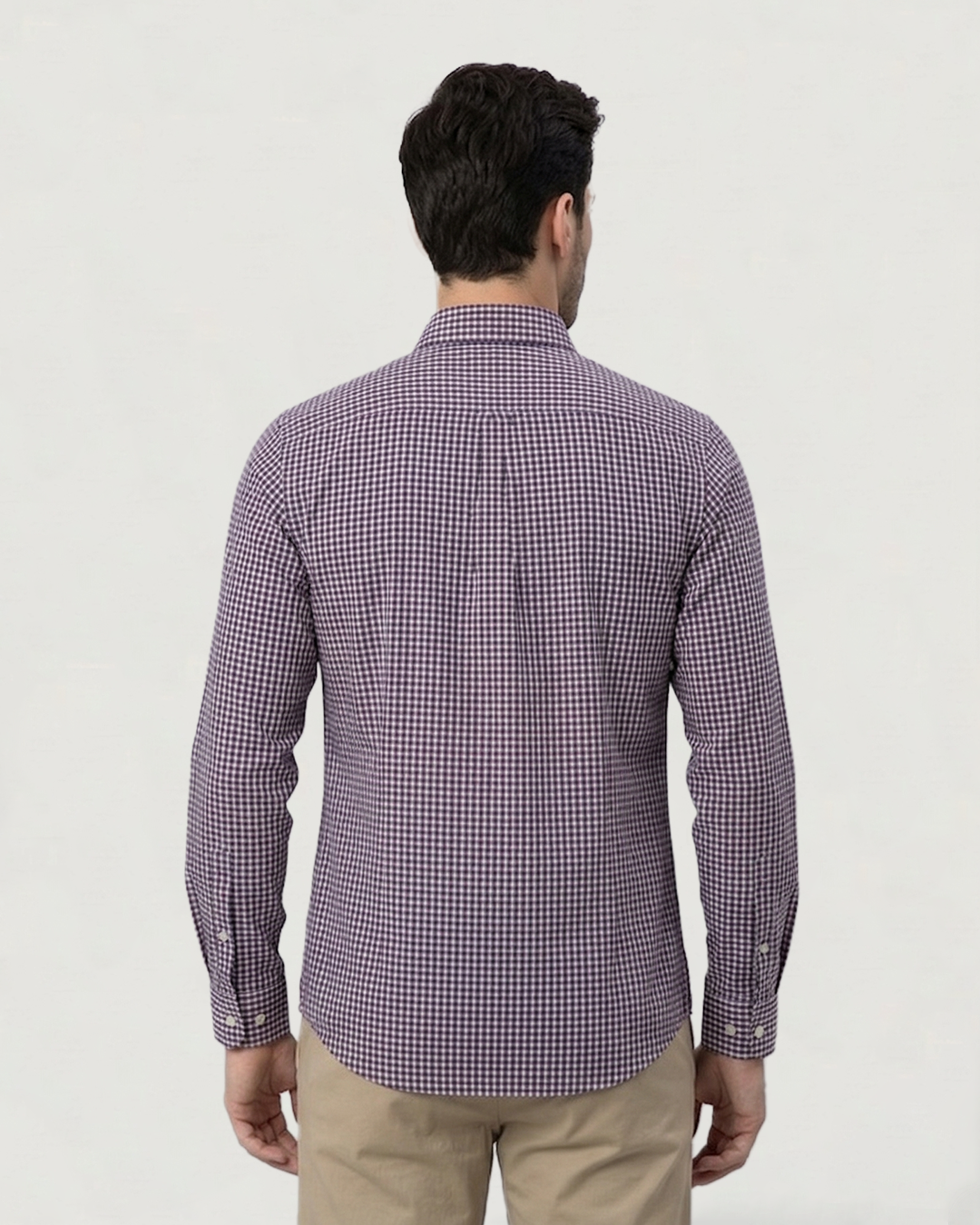 CAMISA MODA BL ML CUADROS