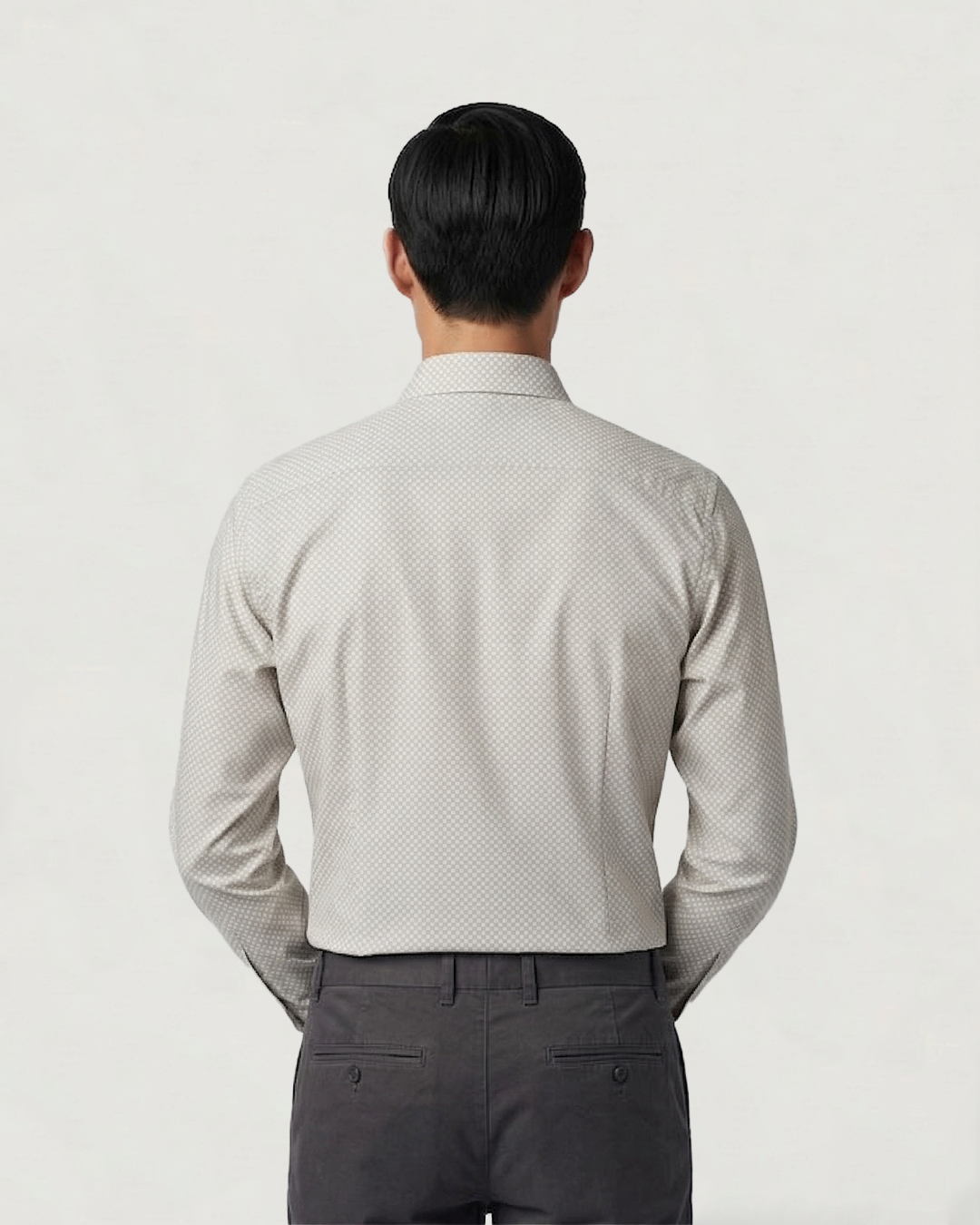 CAMISA ML 4 WAY STRECH CUADRO