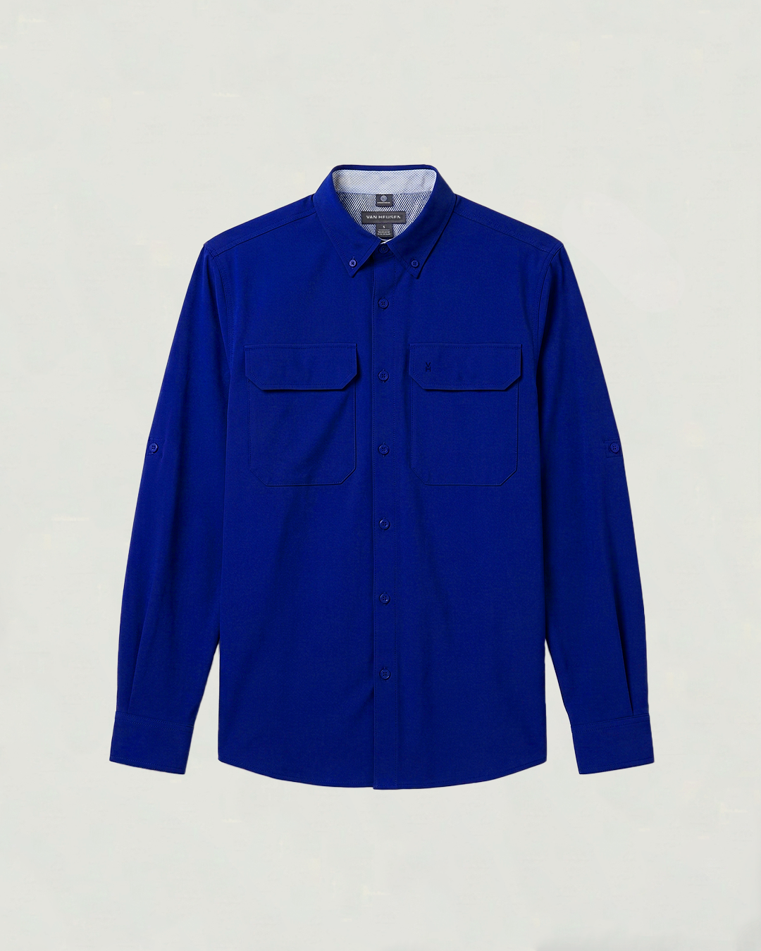 CAMISA ML ESTILO VAN HEUSEN AIR SOLIDA