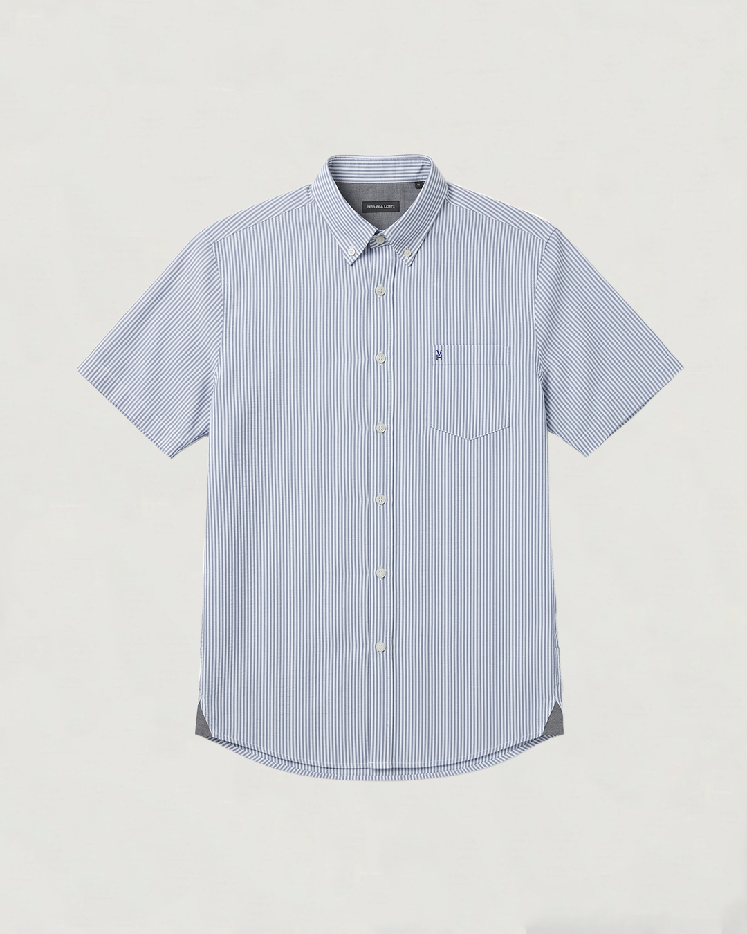 CAMISA NOS BASIC BL MC RAYAS