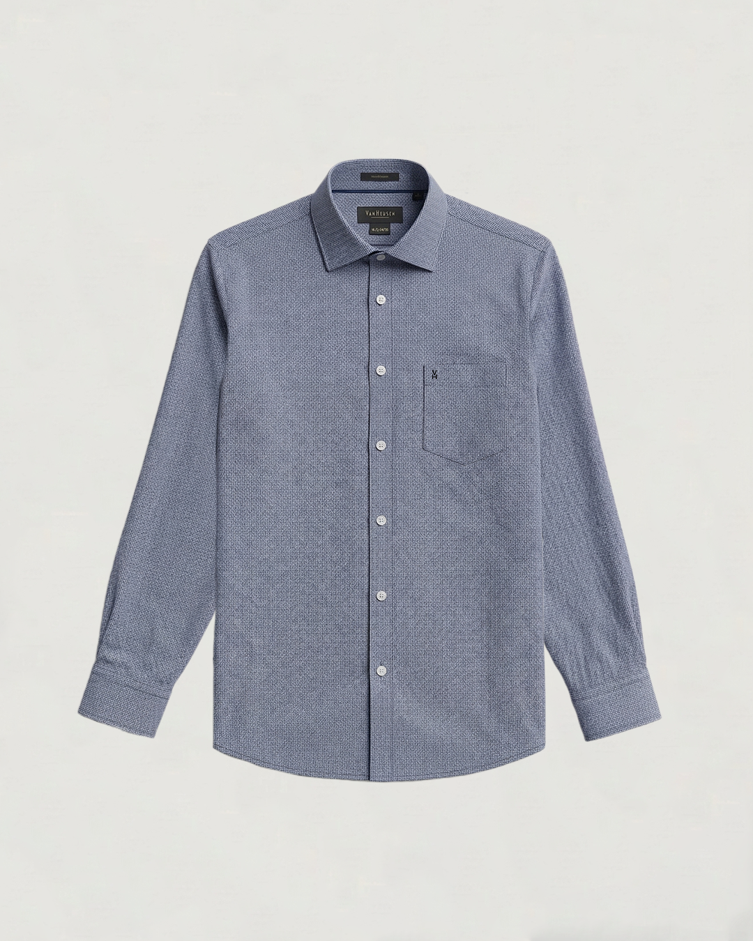 CAMISA ML PREMIUM ESTAMPADA DOBBY